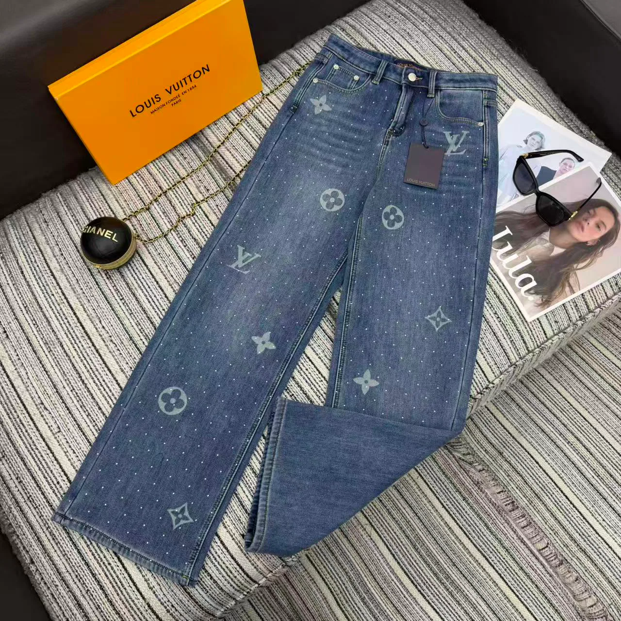 Джинсы Женские Louis Vuitton 385263