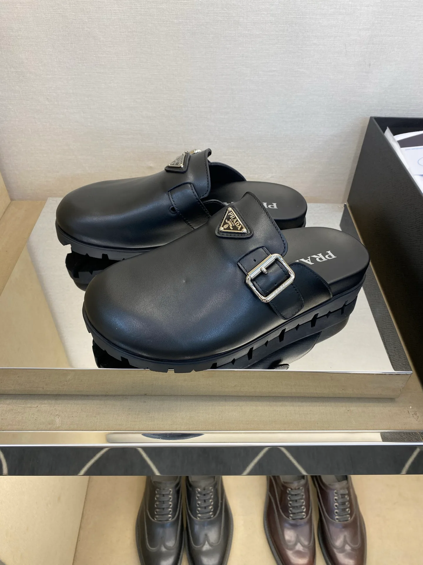 Мюли И Сабо Мужские Prada 15326401