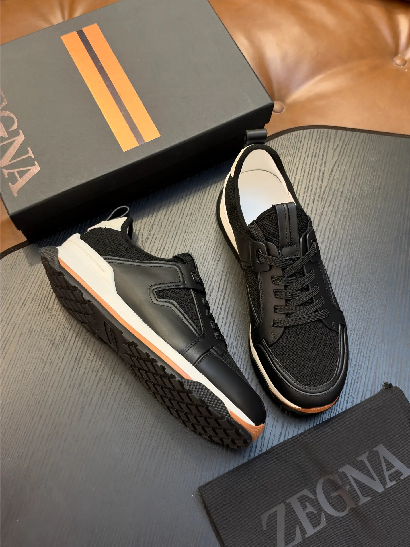 Кроссовки Мужские Zegna 18715939