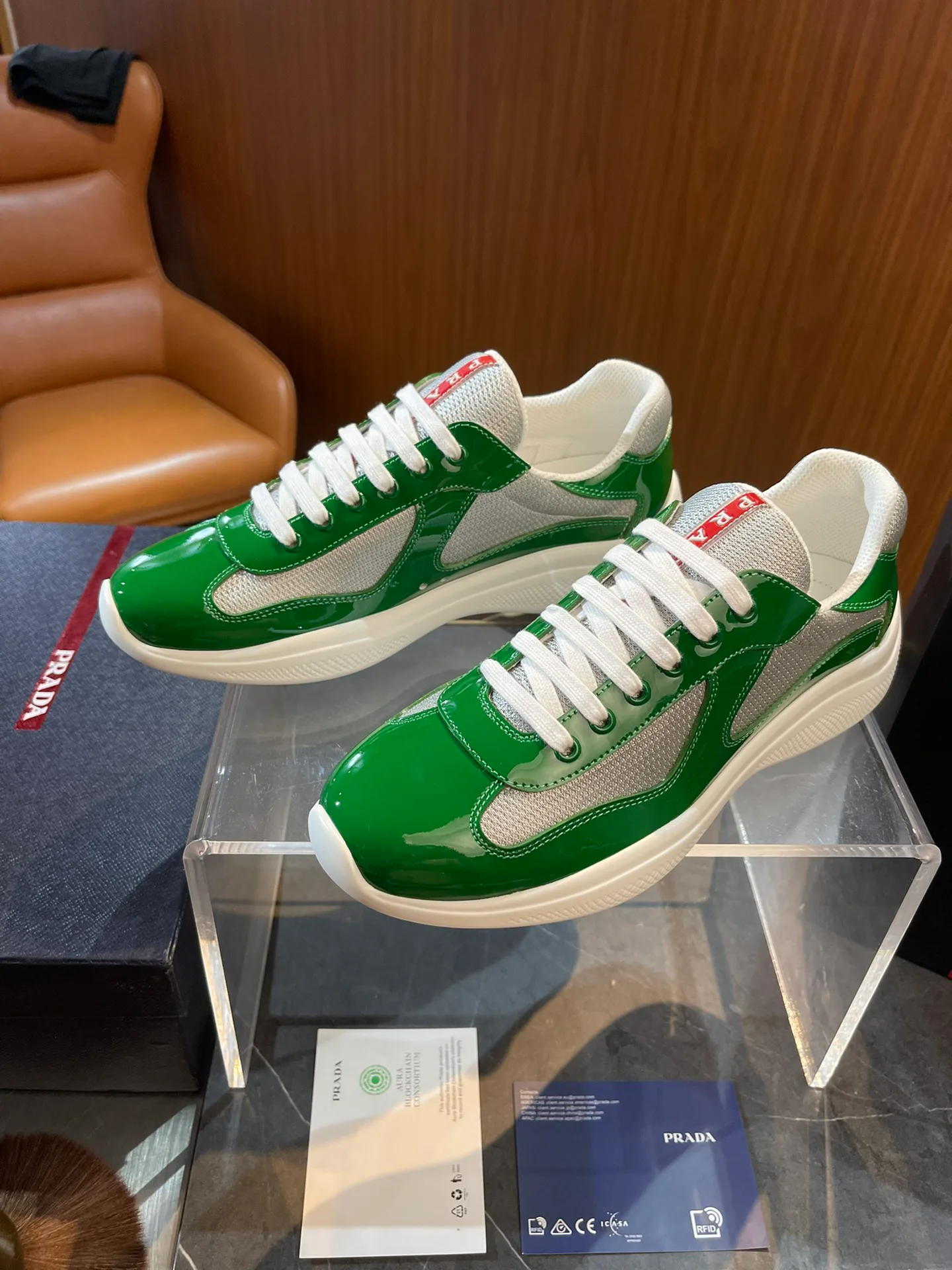 Кроссовки Женские Prada 1845394