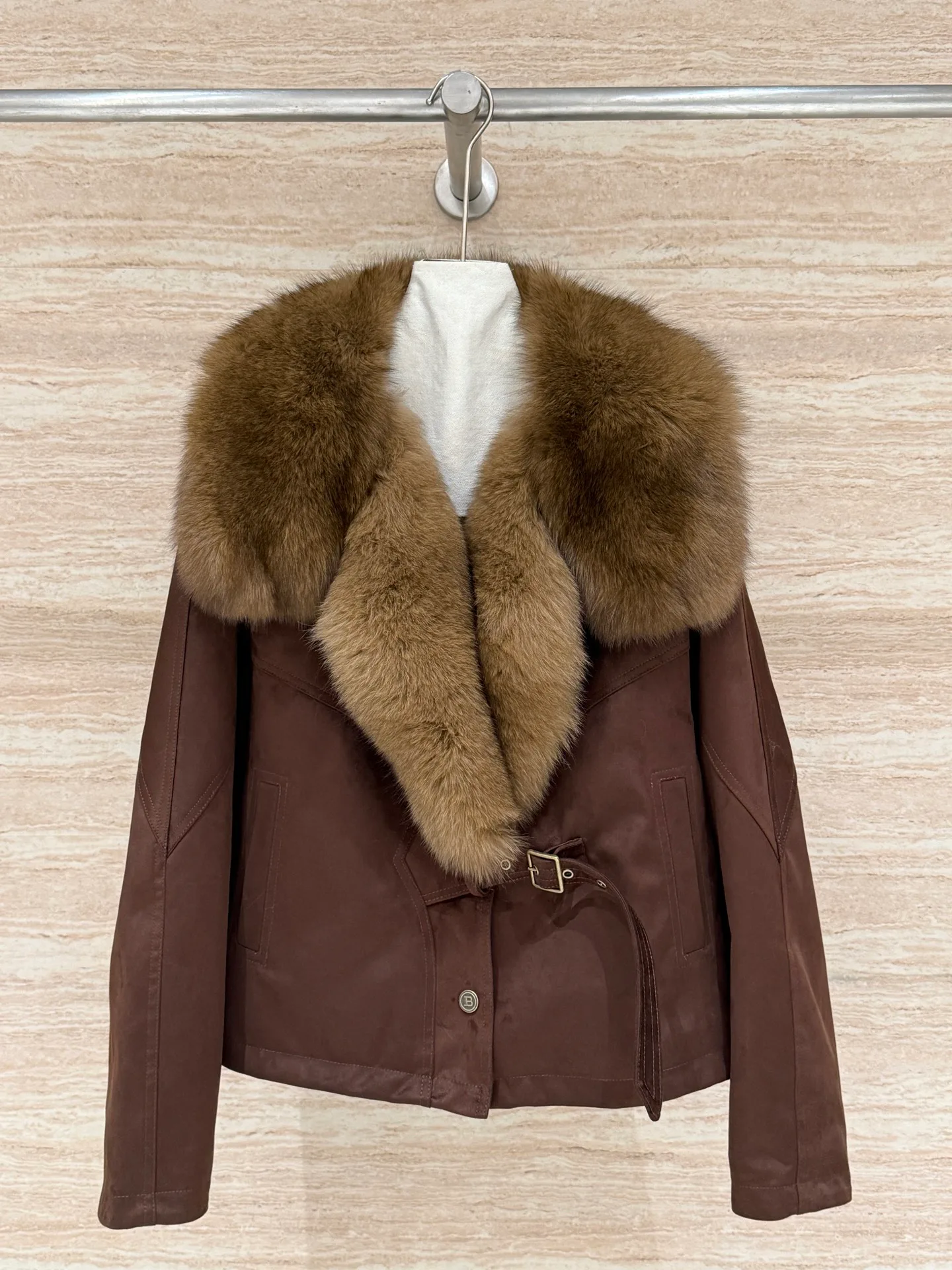 Куртки И Пуховики Женские Balmain 2772581