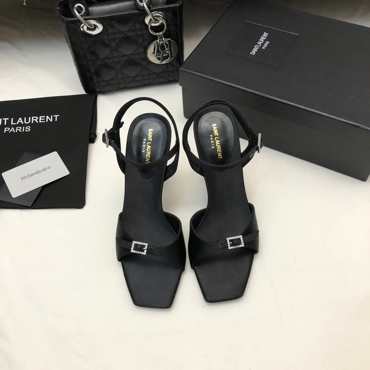 Босоножки Женские Saint Laurent 11220421