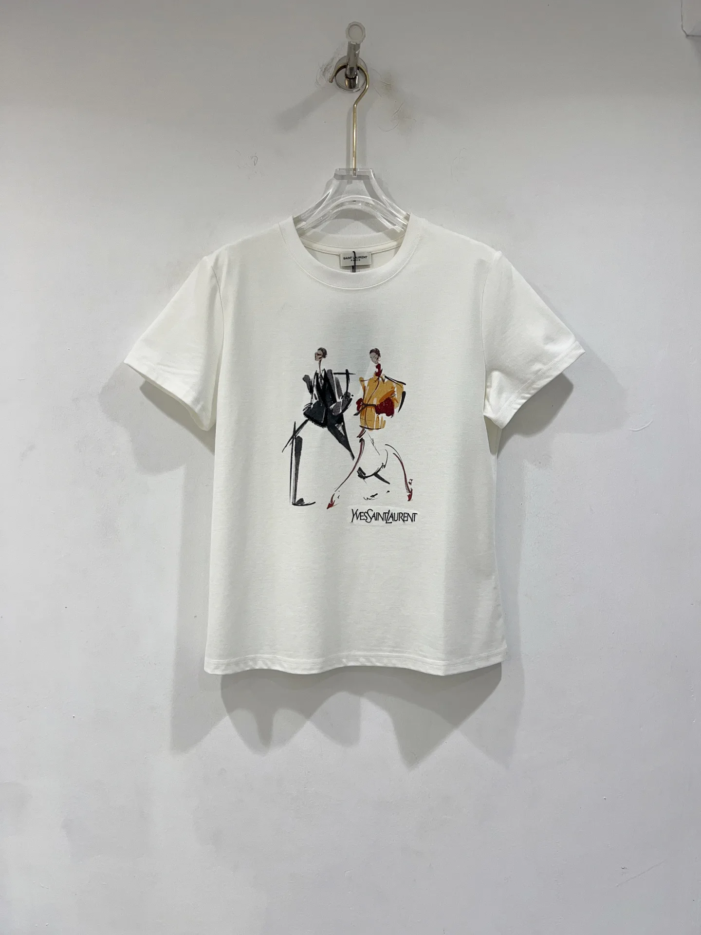 Футболки Женские Saint Laurent 13319721