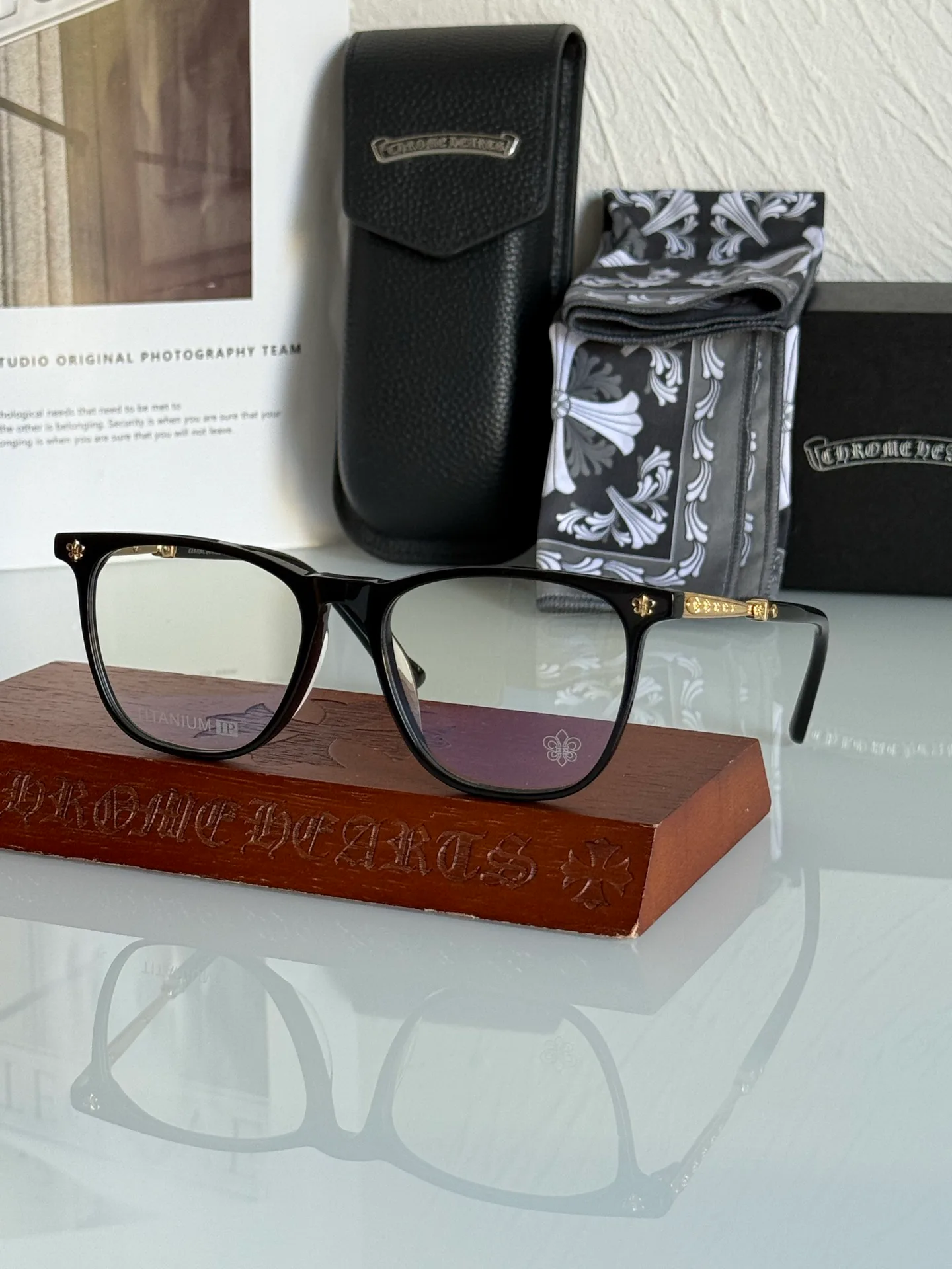 Очки Chrome Hearts 465640