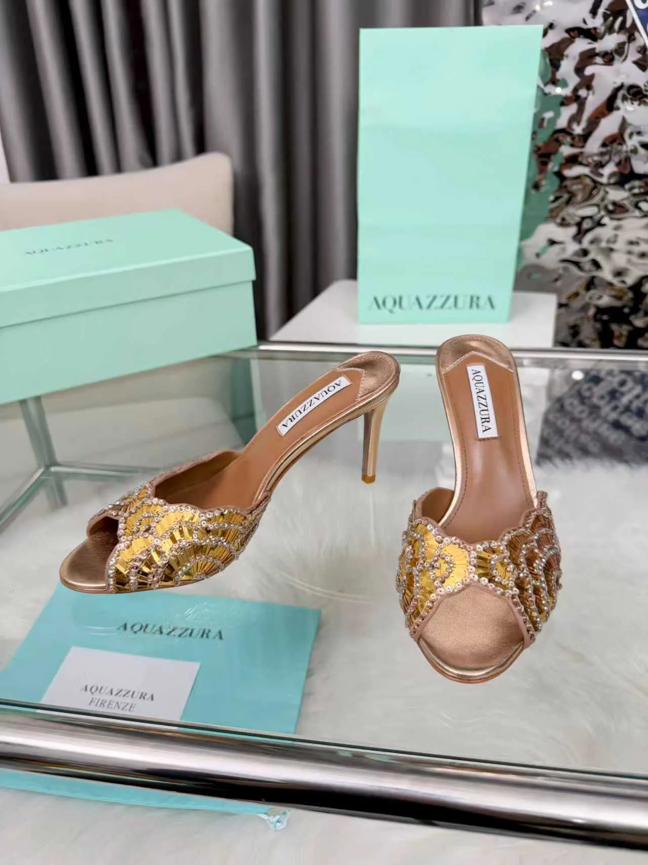 Босоножки Женские Aquazzura 11490714