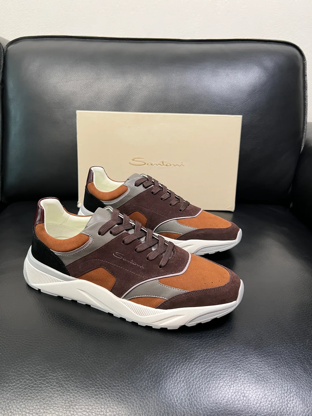 Лоферы И Туфли Мужские Santoni 13568823