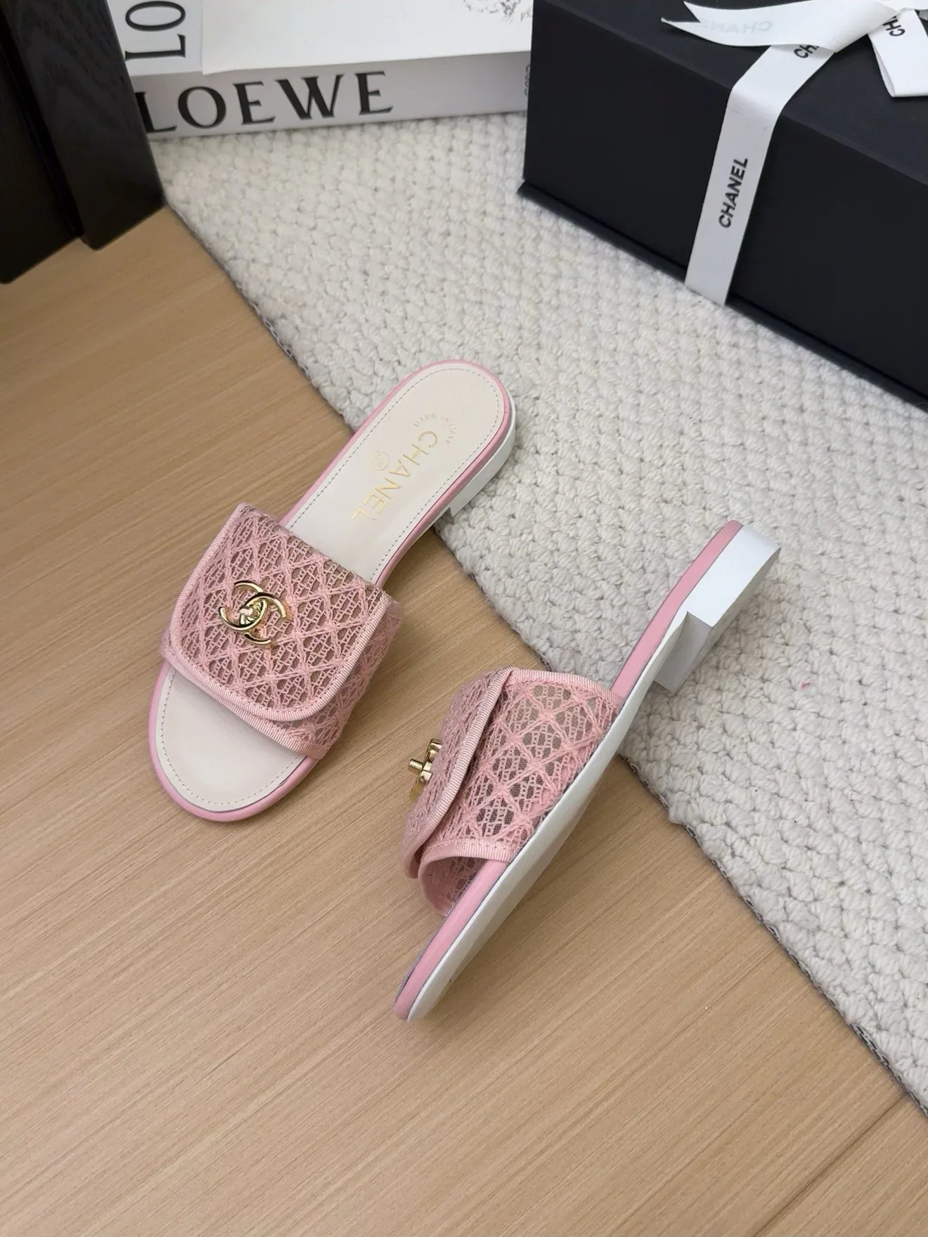 Шлепанцы Женские Chanel 28362