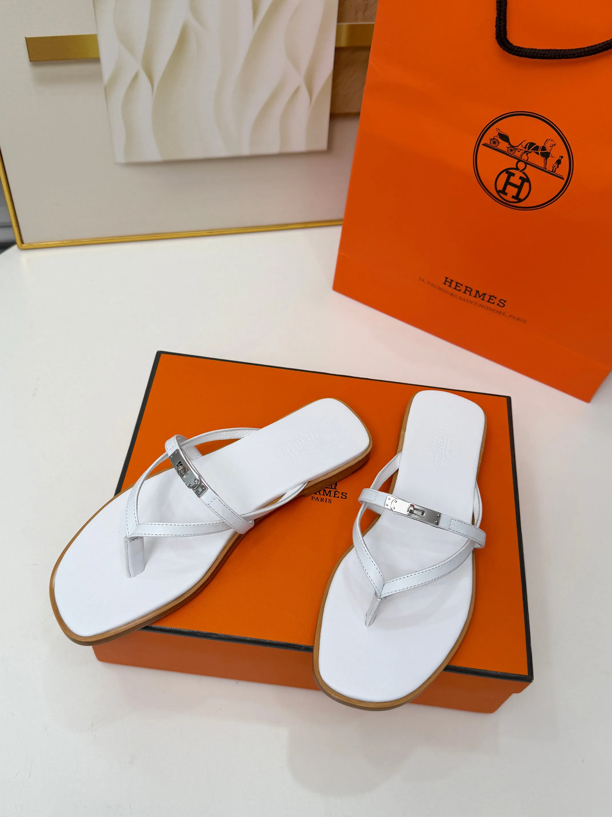 Шлепанцы Женские Hermes 11362076