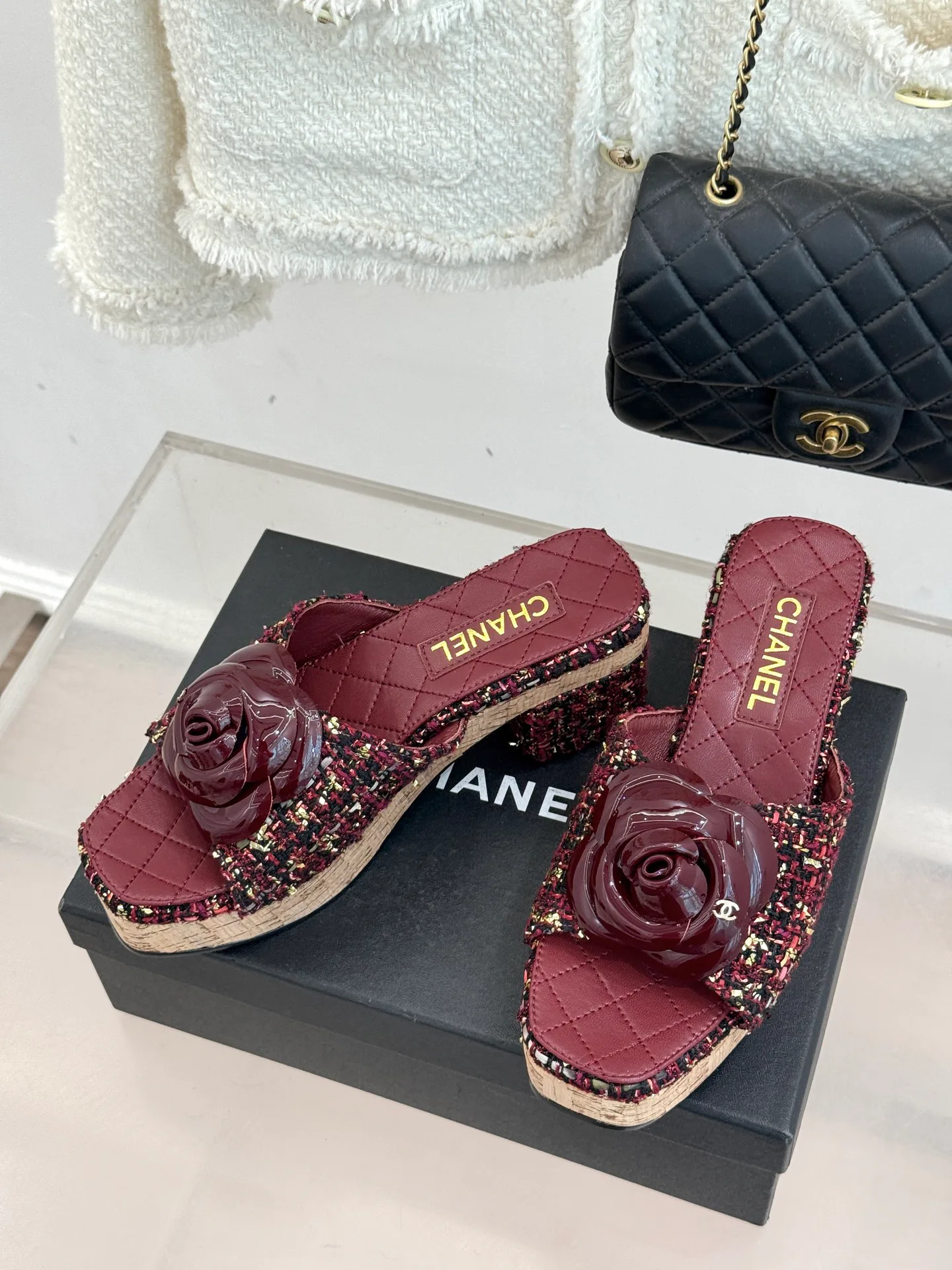 Босоножки Женские Chanel 1025248