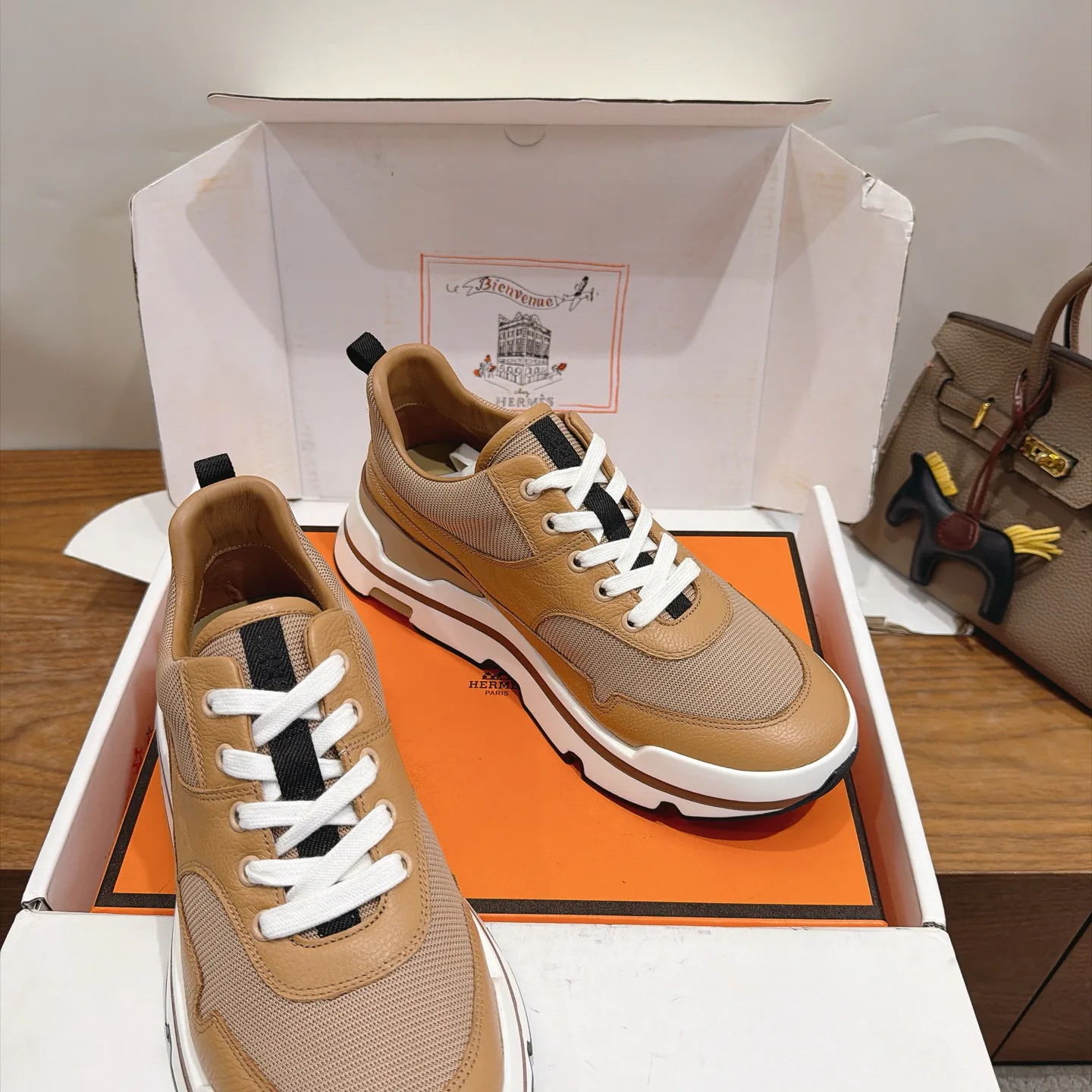 Кроссовки Мужские Hermes 19055233