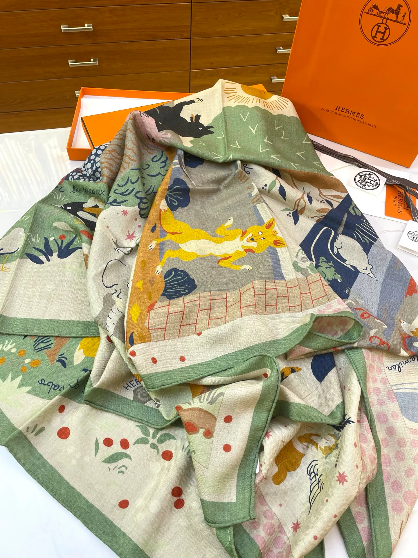 Шарфы Hermes 468214