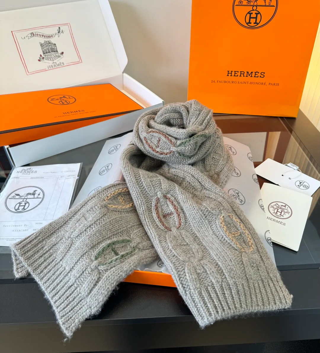 Шарфы Hermes 18627271