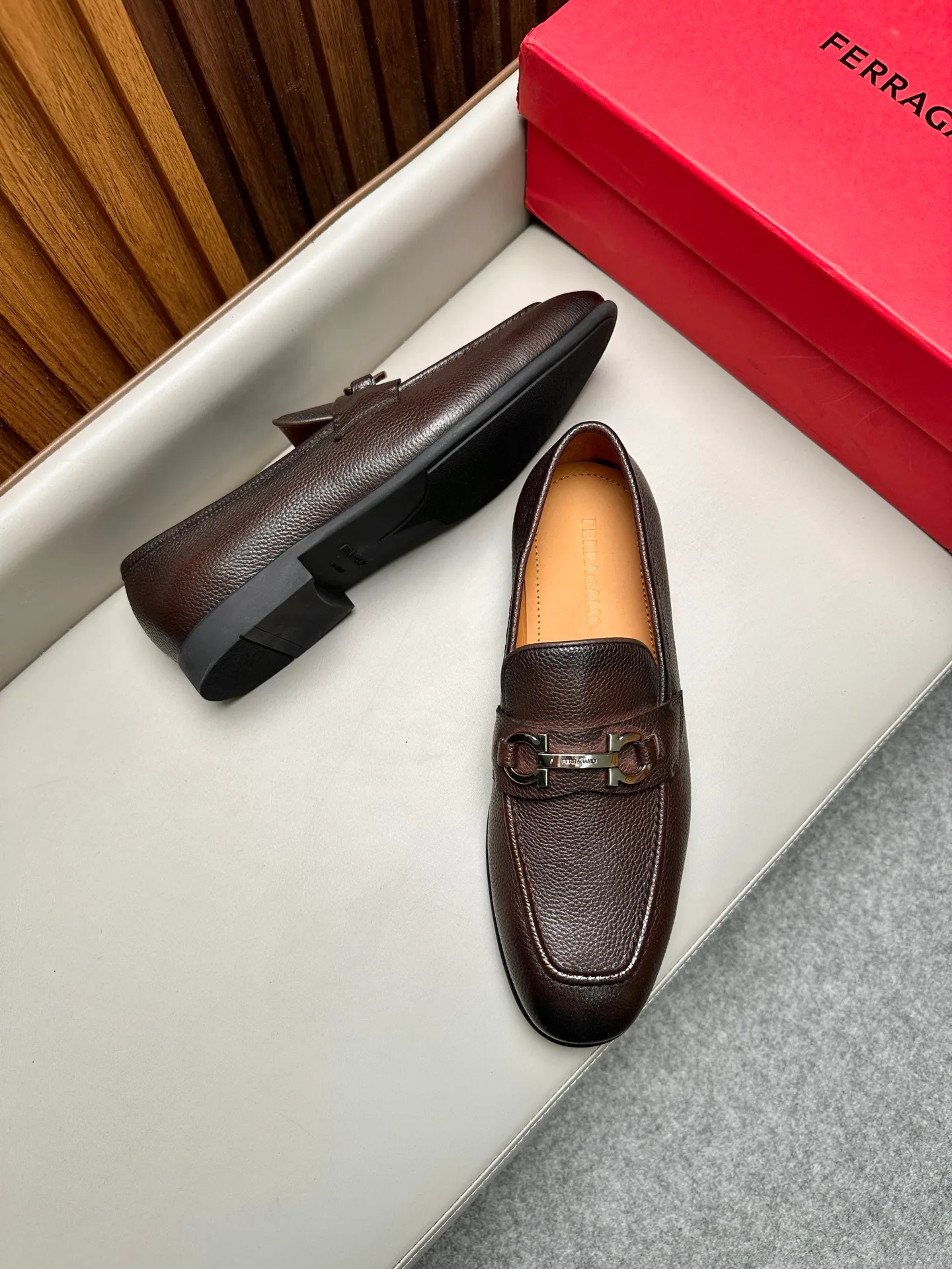 Лоферы И Туфли Мужские Salvatore Ferragamo 17470844