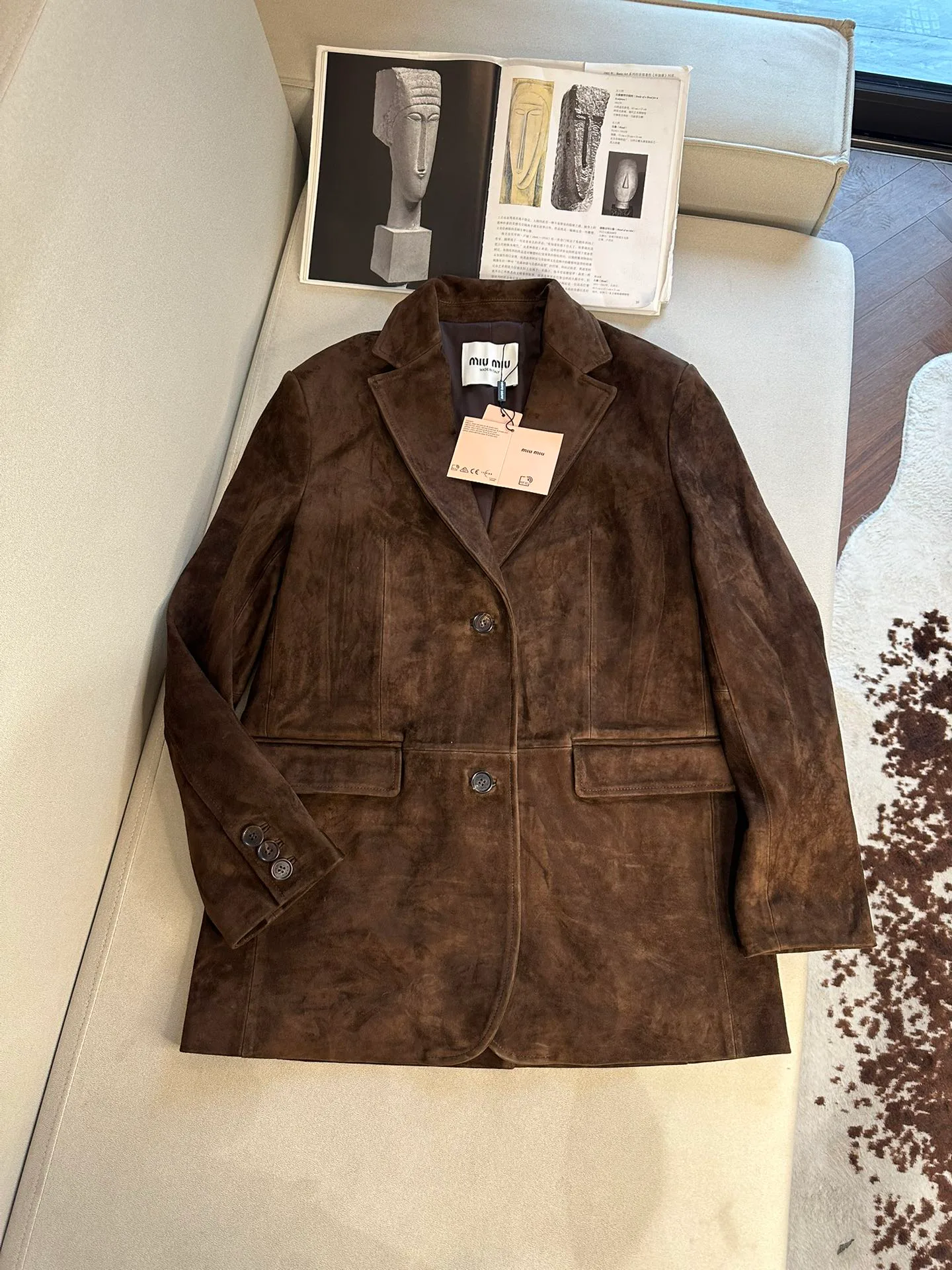 Кожаные Куртки И Дублёнки Женские Miu Miu 11475