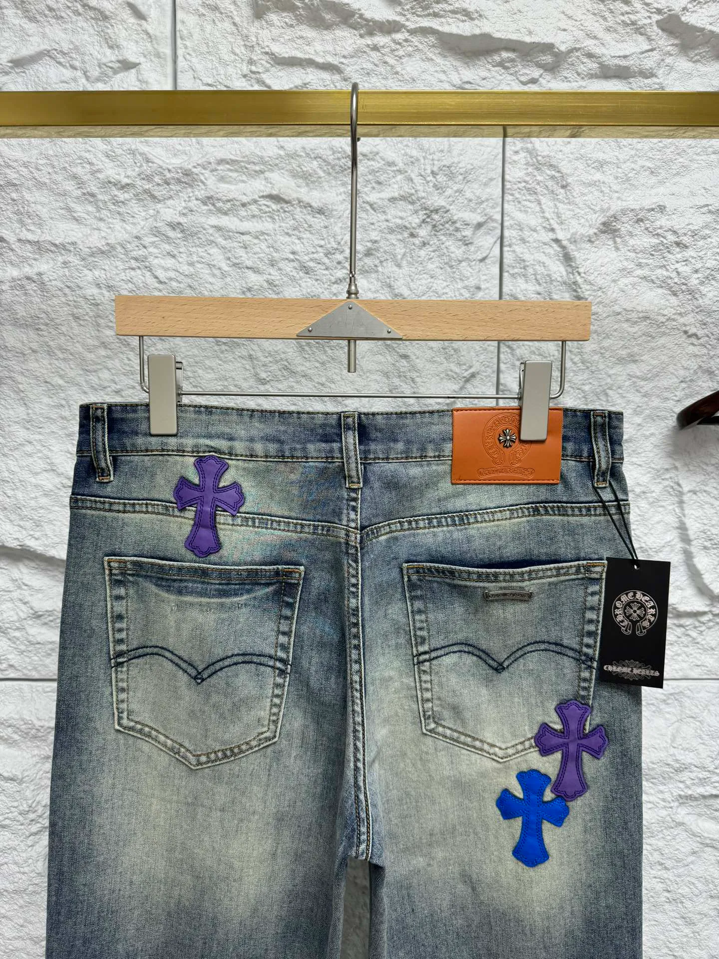 Джинсы Женские Chrome Hearts 10786461