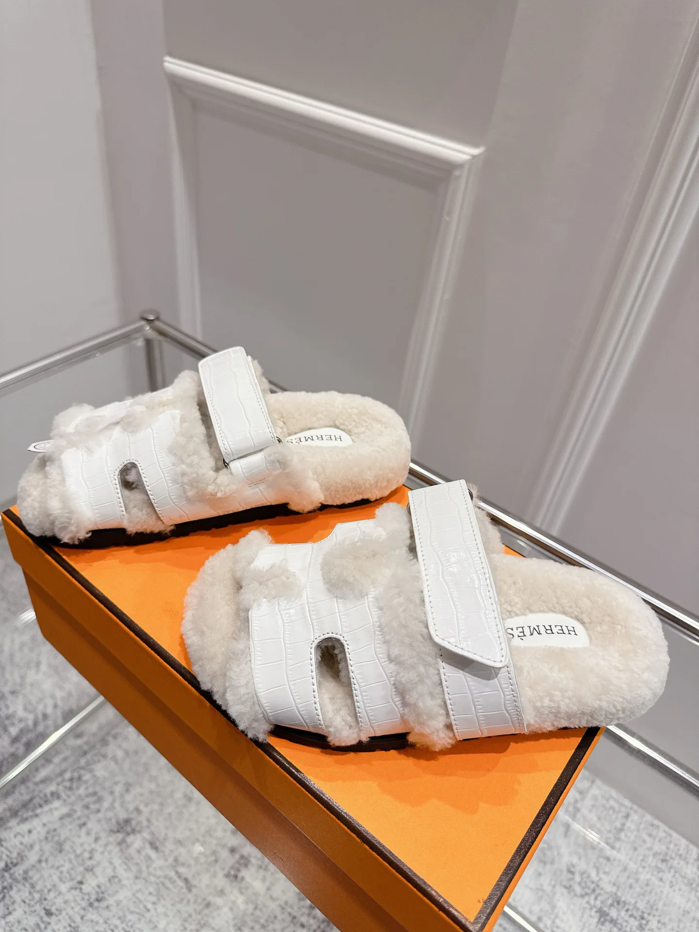 Тапочки Женские Hermes 65277