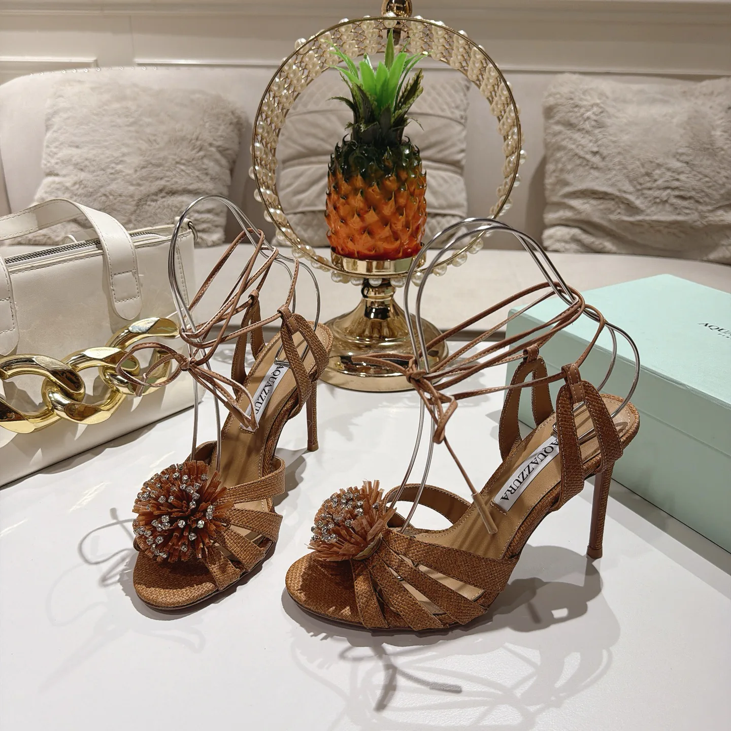 Босоножки Женские Aquazzura 17286888
