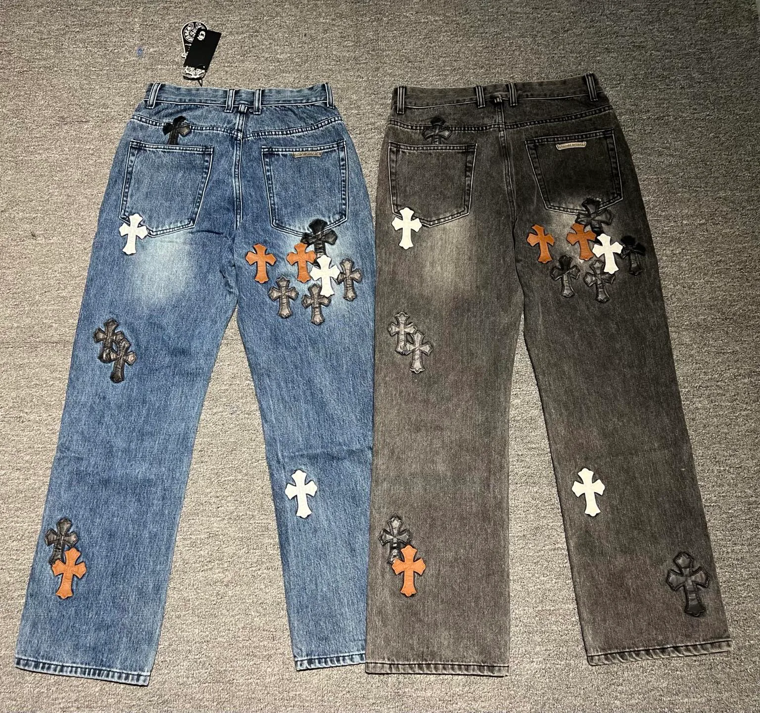 Джинсы Женские Chrome Hearts 64093