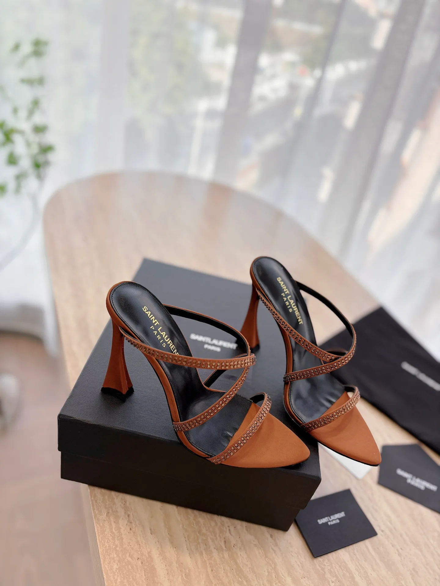 Босоножки Женские Saint Laurent