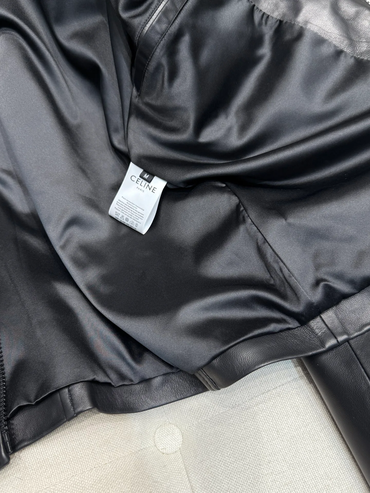 Кожаные Куртки И Дублёнки Женские Celine 11759328