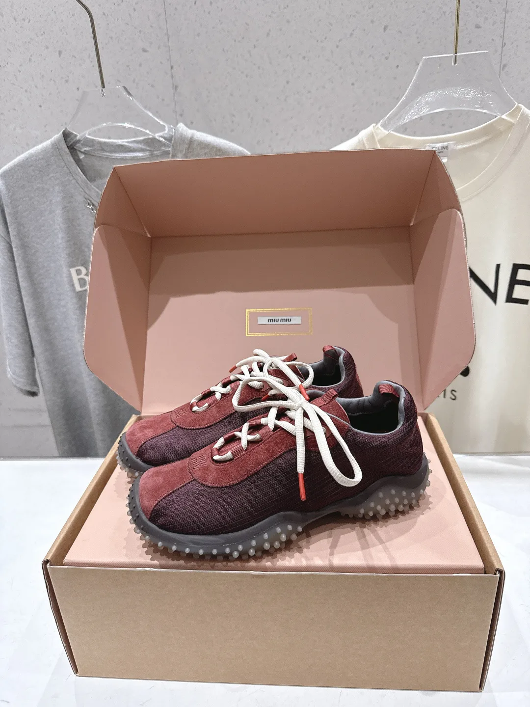 Кроссовки Женские Miu Miu 17057028