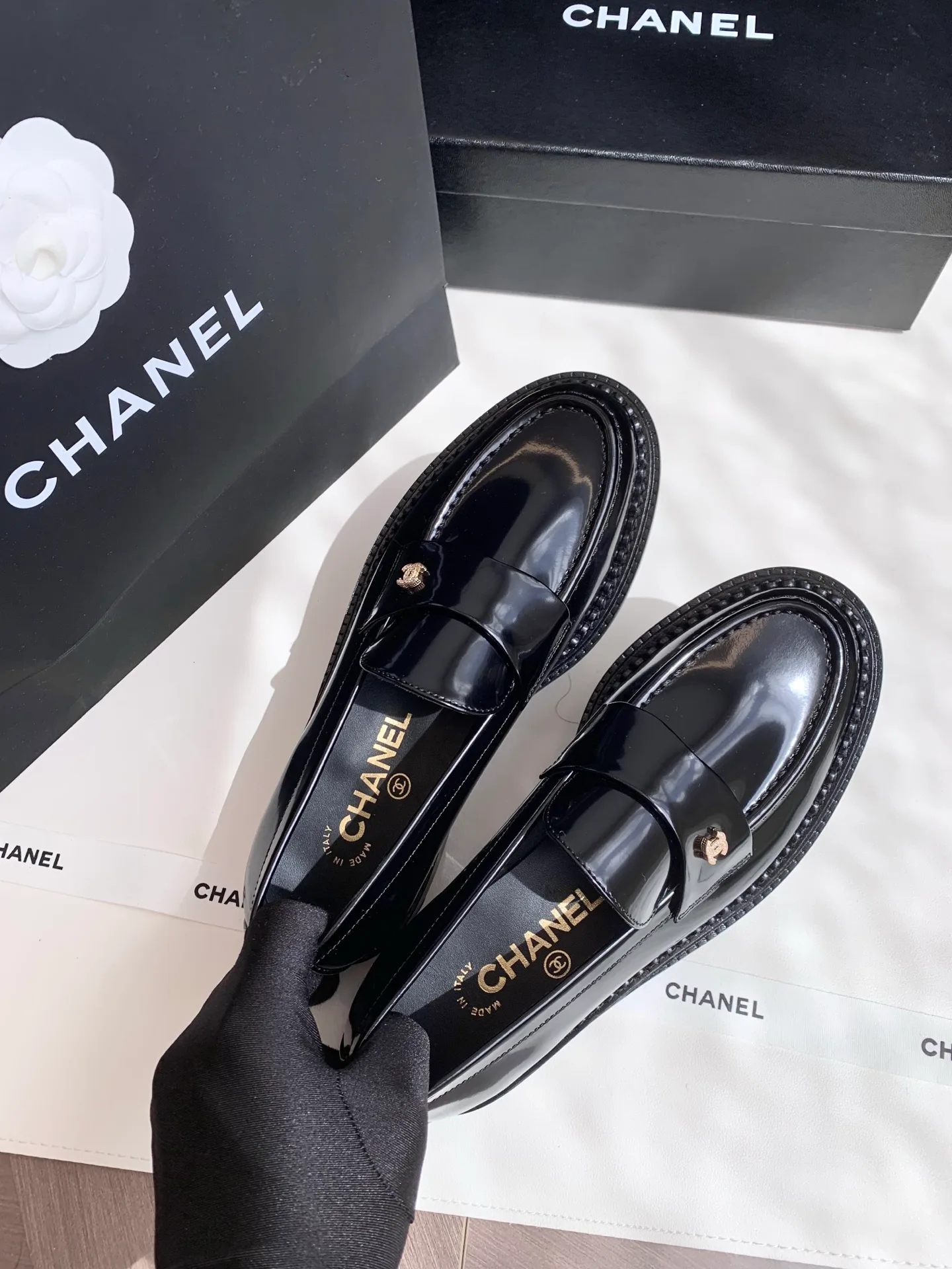 Лоферы И Мокасины Женские Chanel 16948091