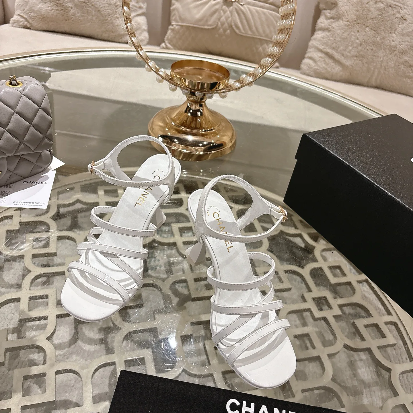 Босоножки Женские Chanel 384917