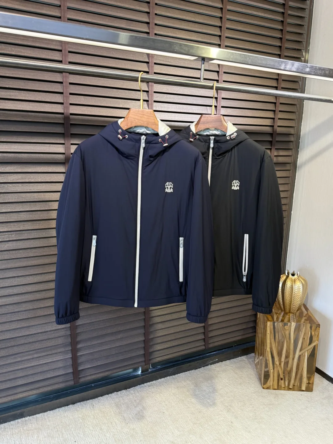 Куртки И Пуховики Мужские Brunello Cucinelli 1860081