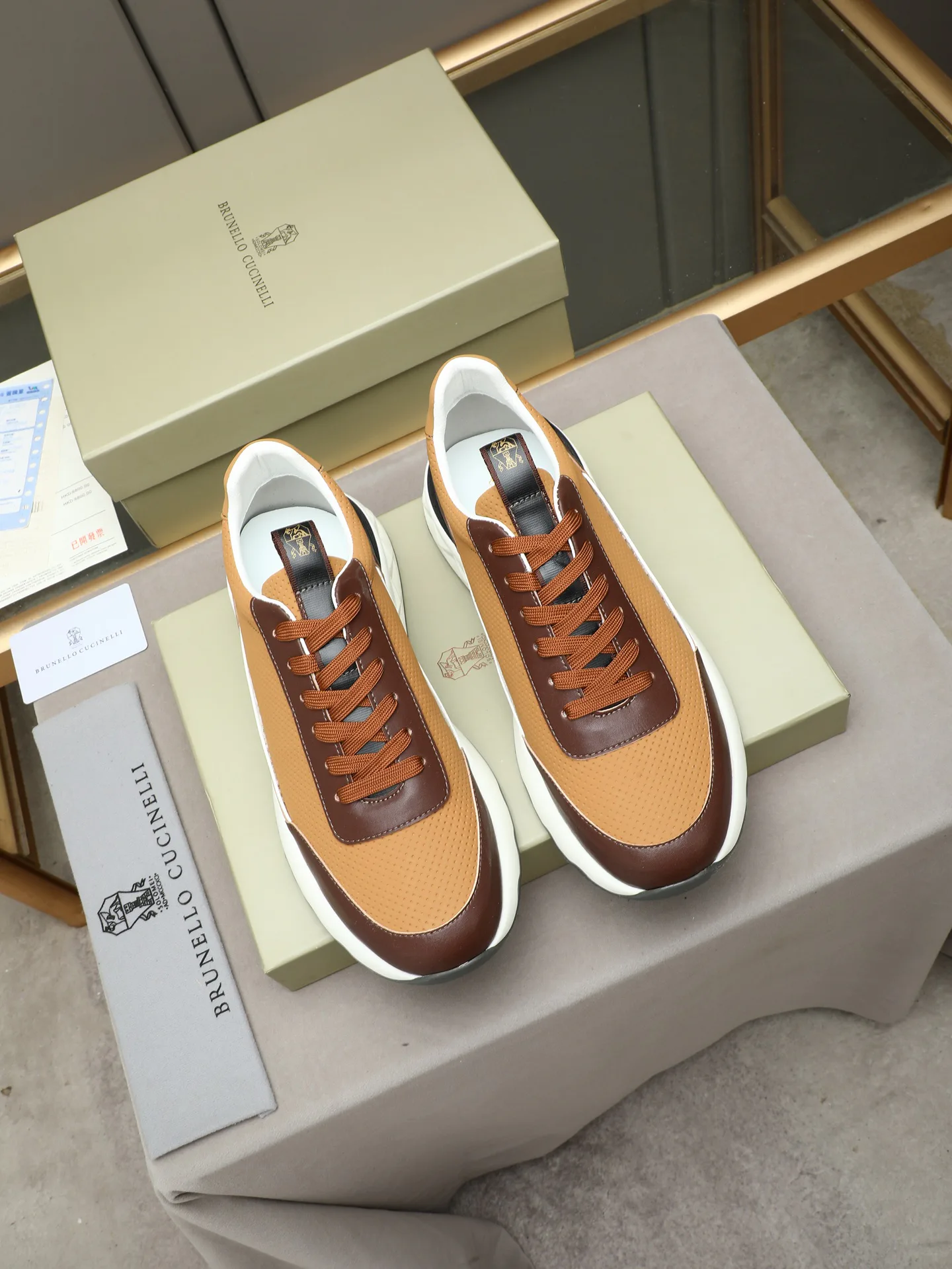 Кроссовки Мужские Brunello Cucinelli 20155445