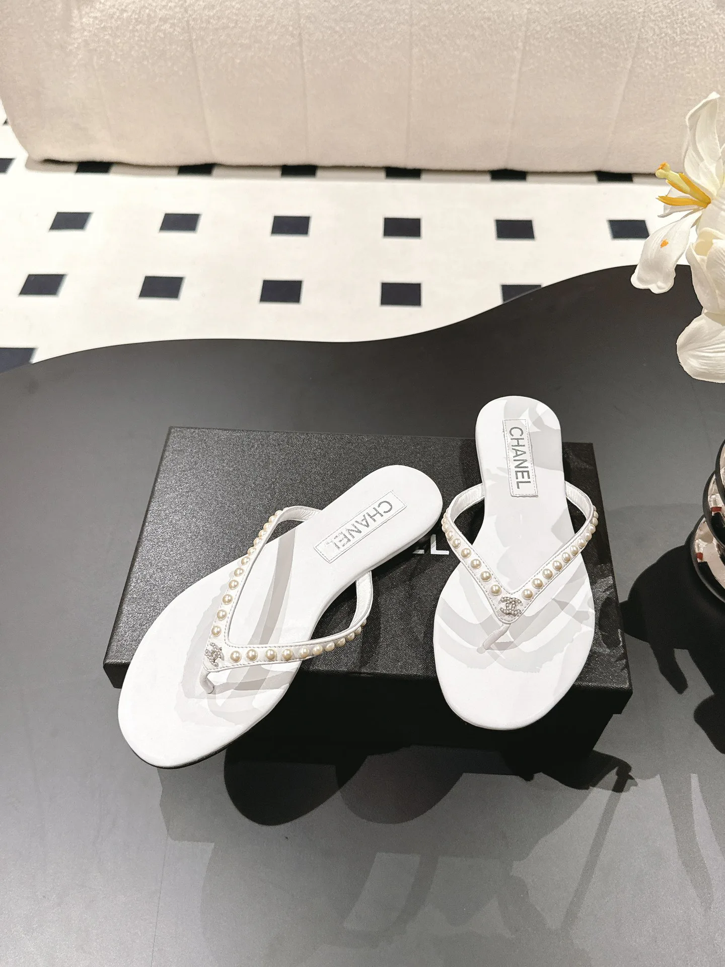 Шлепанцы Женские Chanel 26945