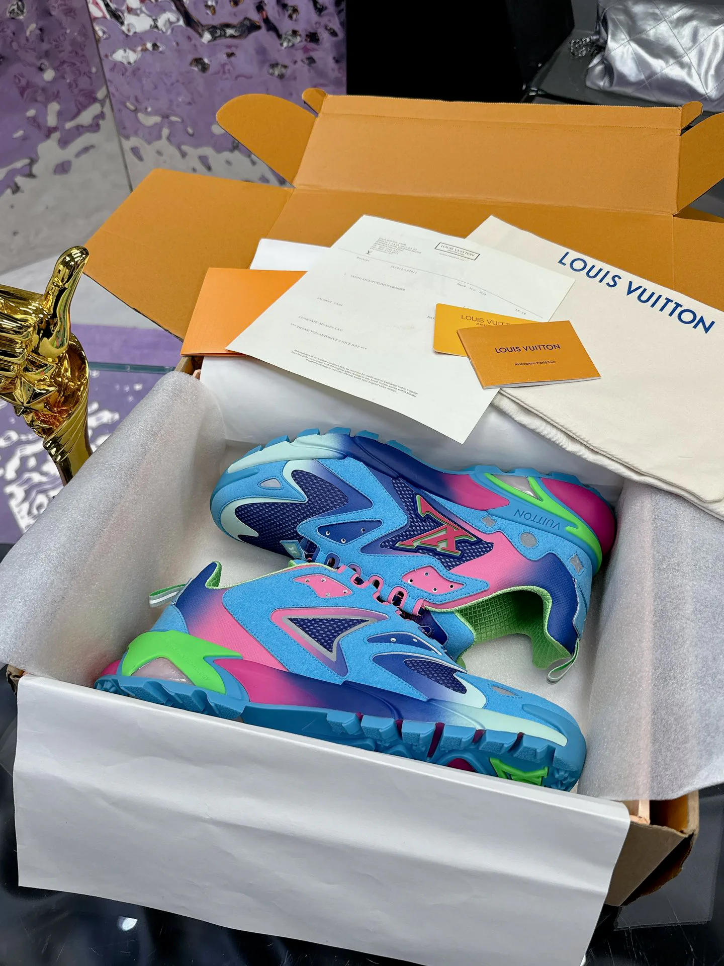 Кроссовки Мужские Louis Vuitton 841695