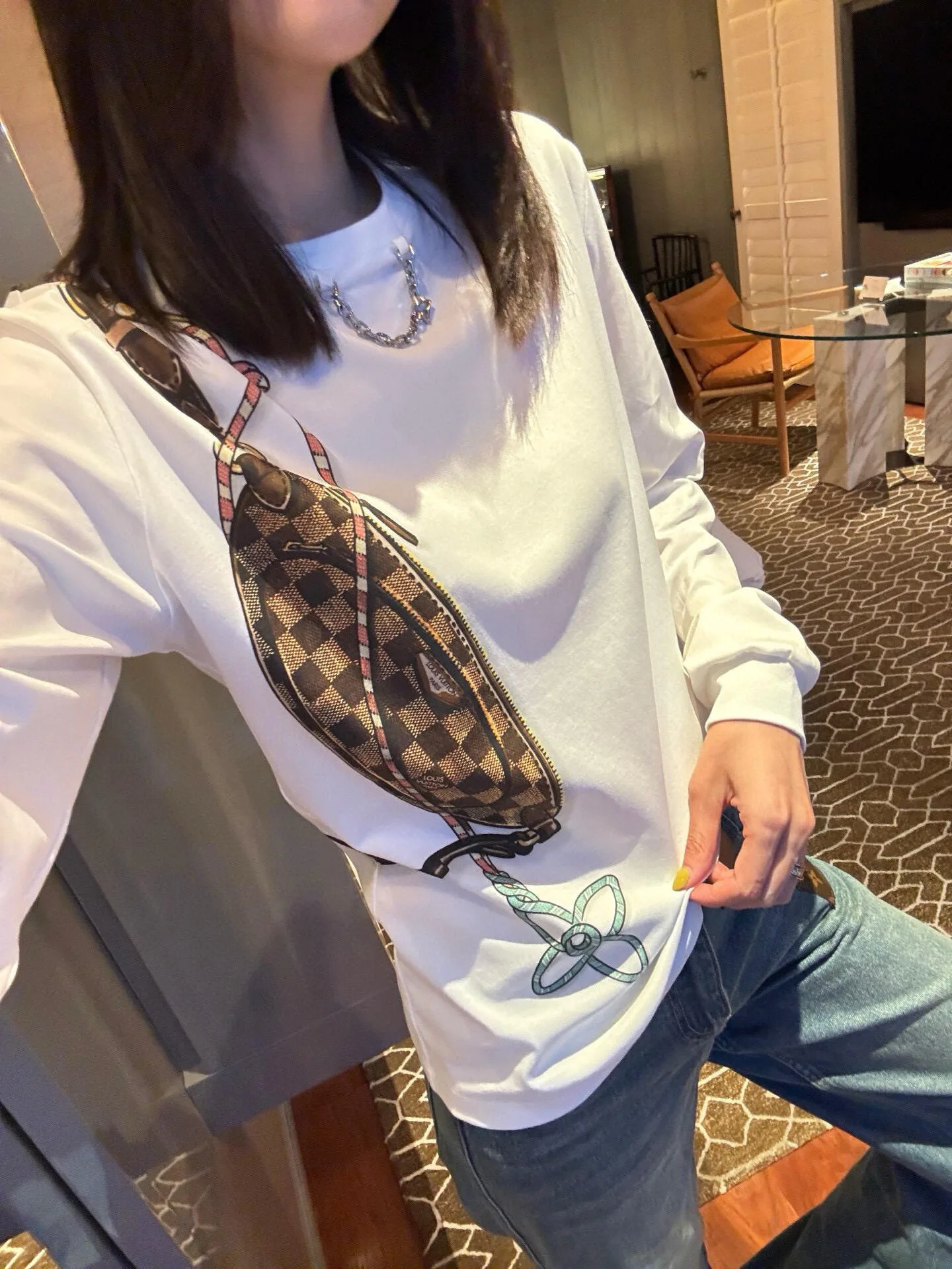 Лонгсливы Женские Louis Vuitton 1336650