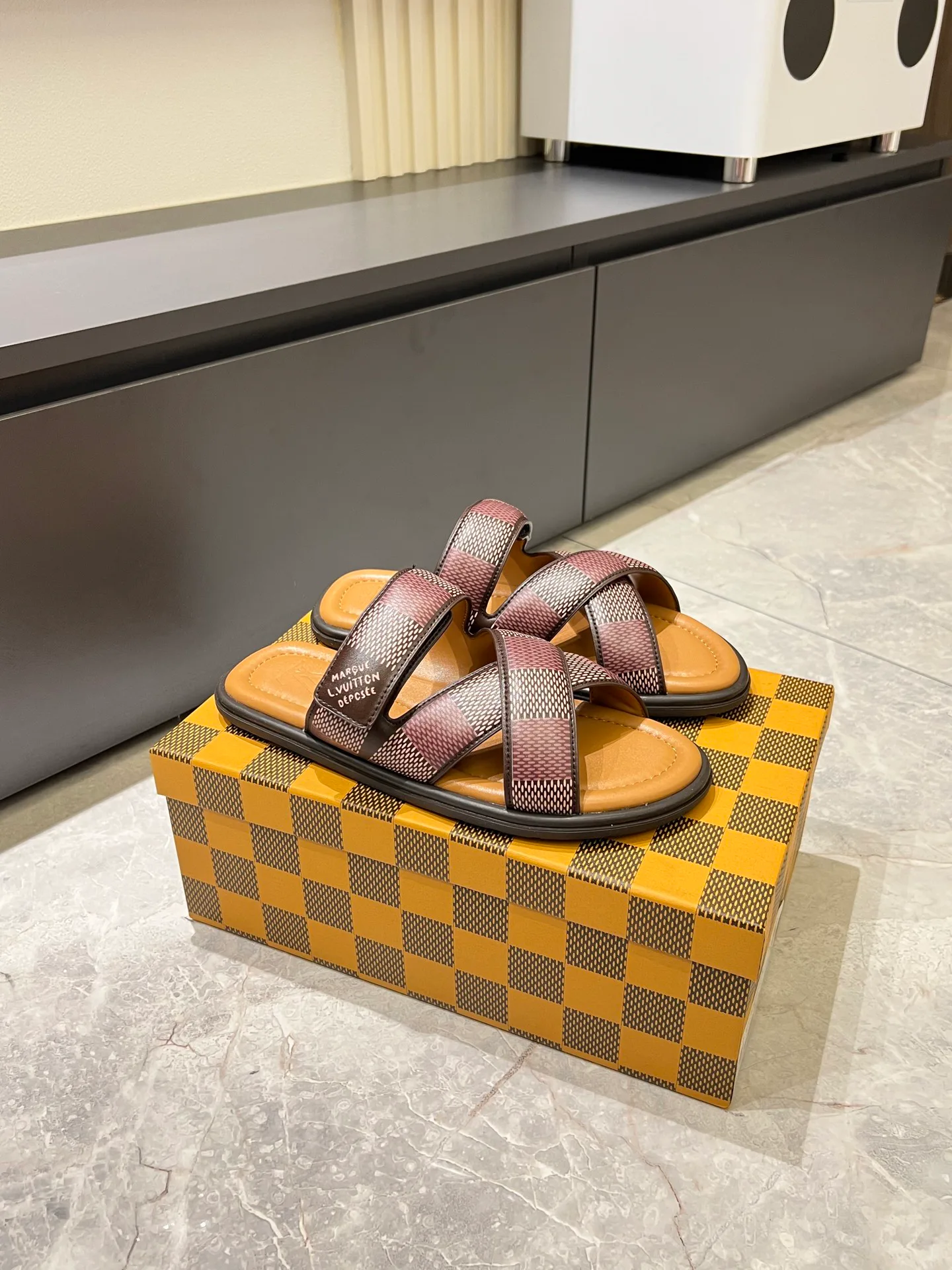 Шлепанцы Мужские Louis Vuitton 5070828