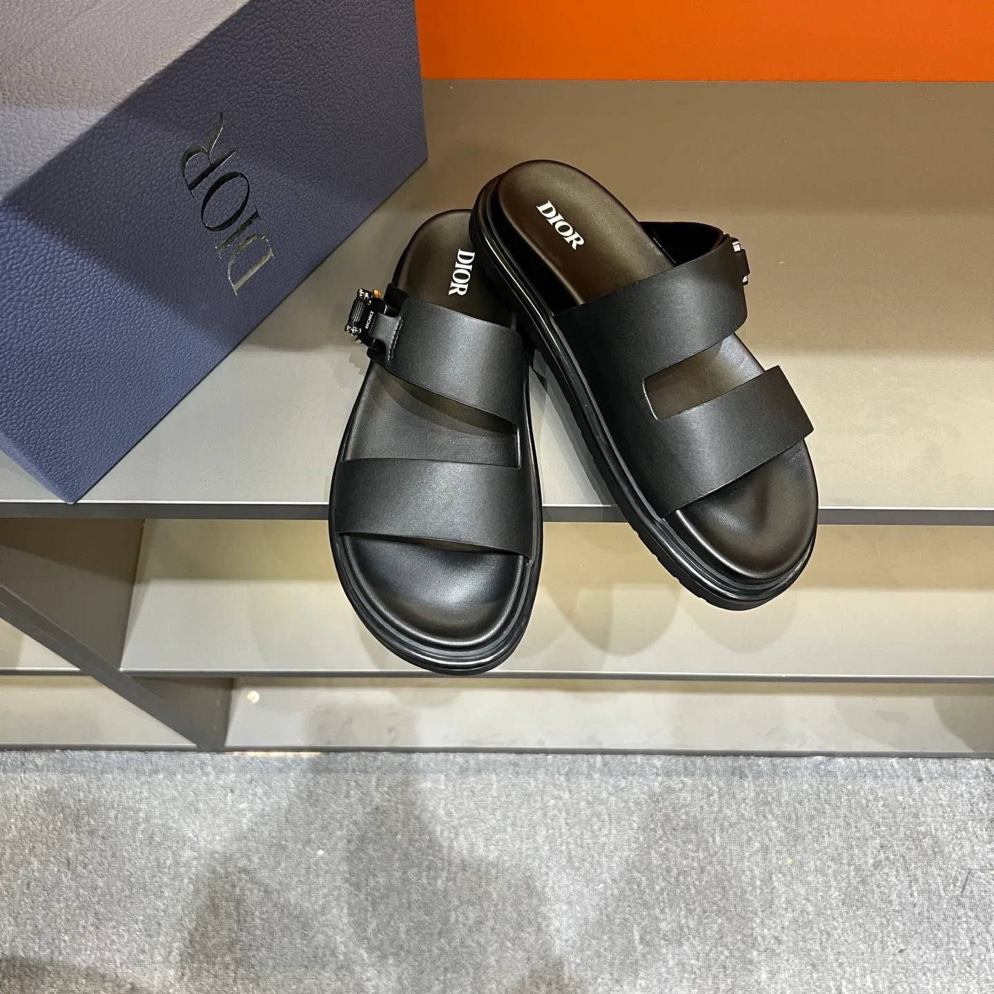 Шлепанцы Мужские Christian Dior 85624