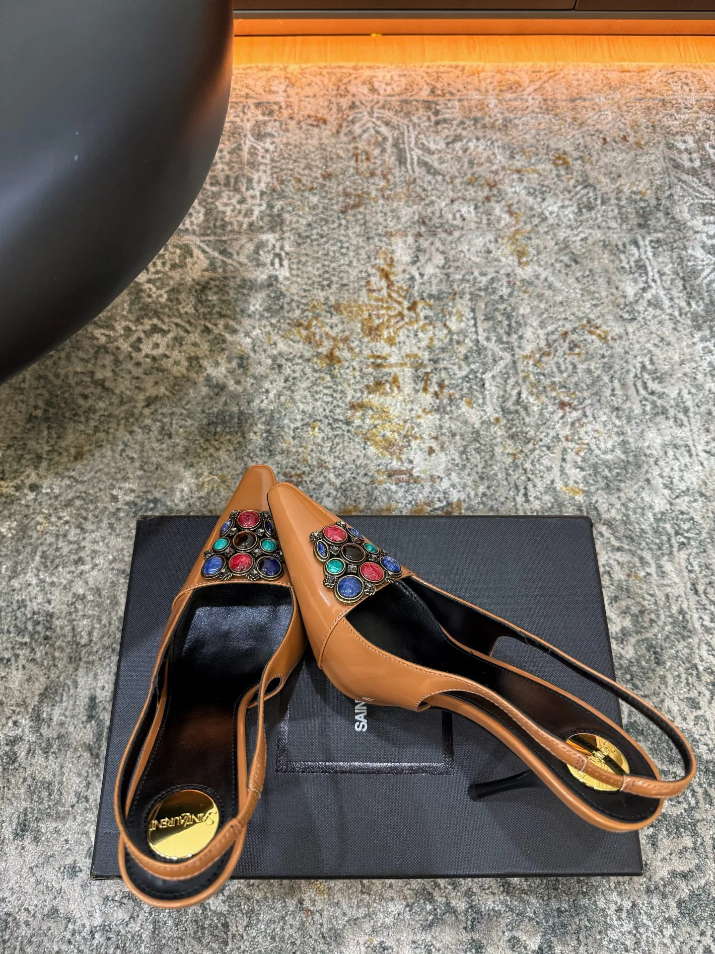 Туфли Женские Saint Laurent 17923457