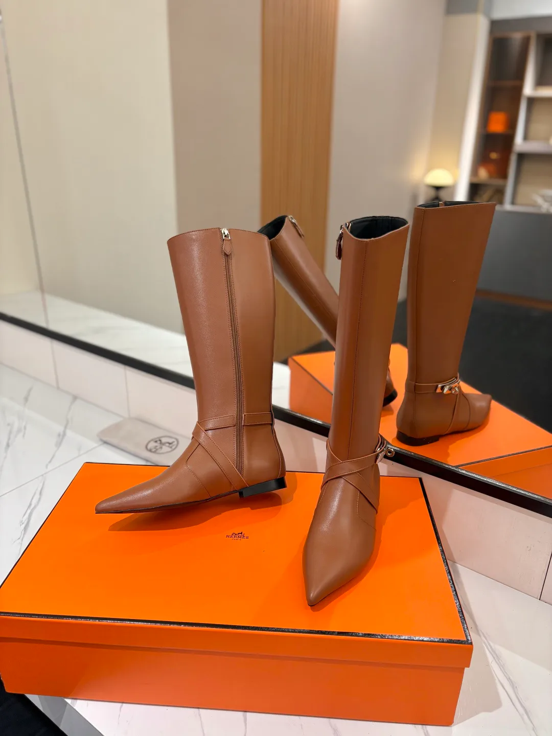 Сапоги Женские Hermes 17900399