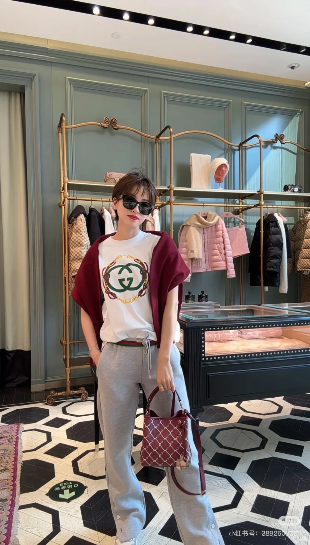 Футболки Женские Gucci 614181