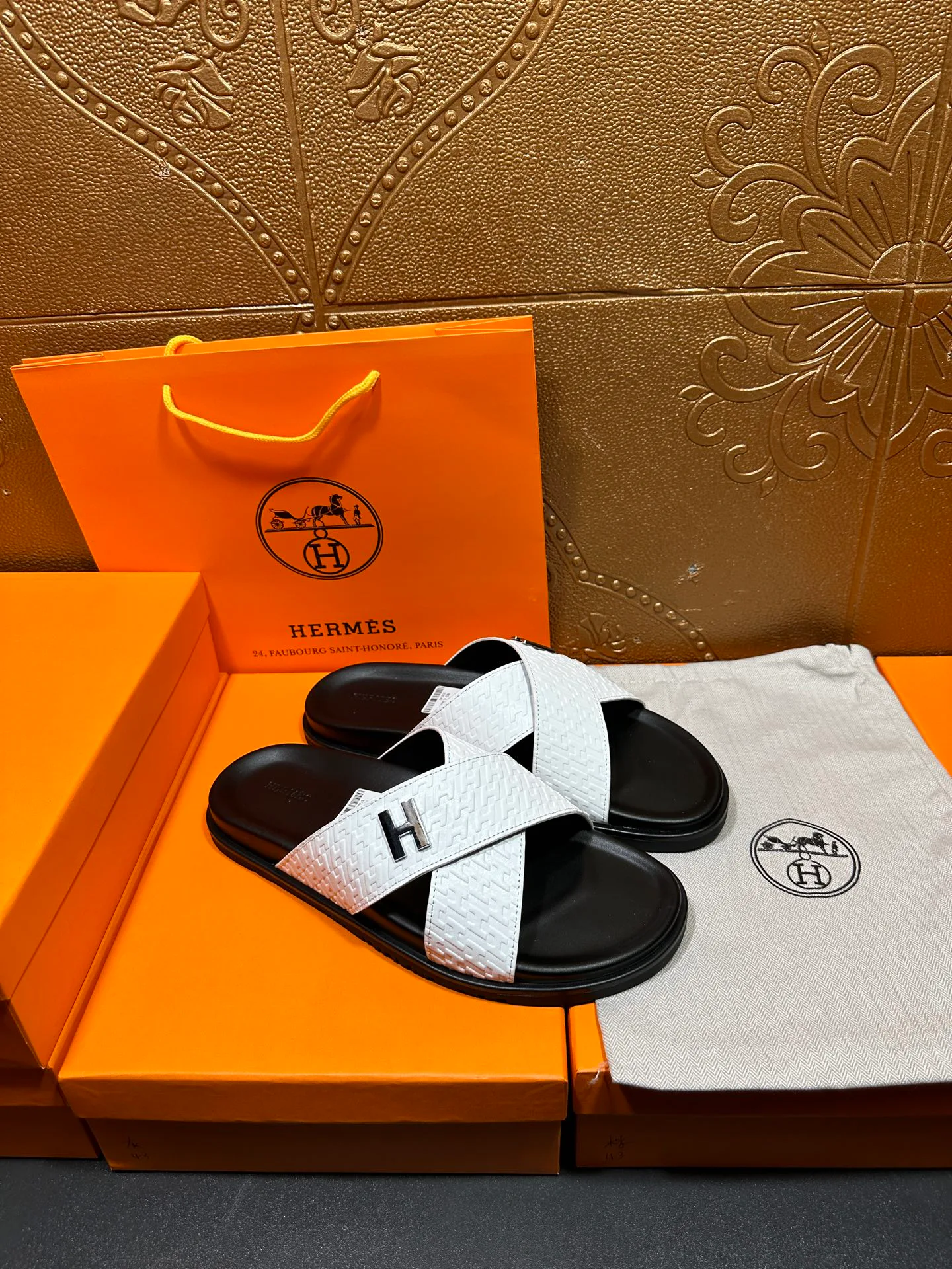 Шлепанцы Мужские Hermes 283933