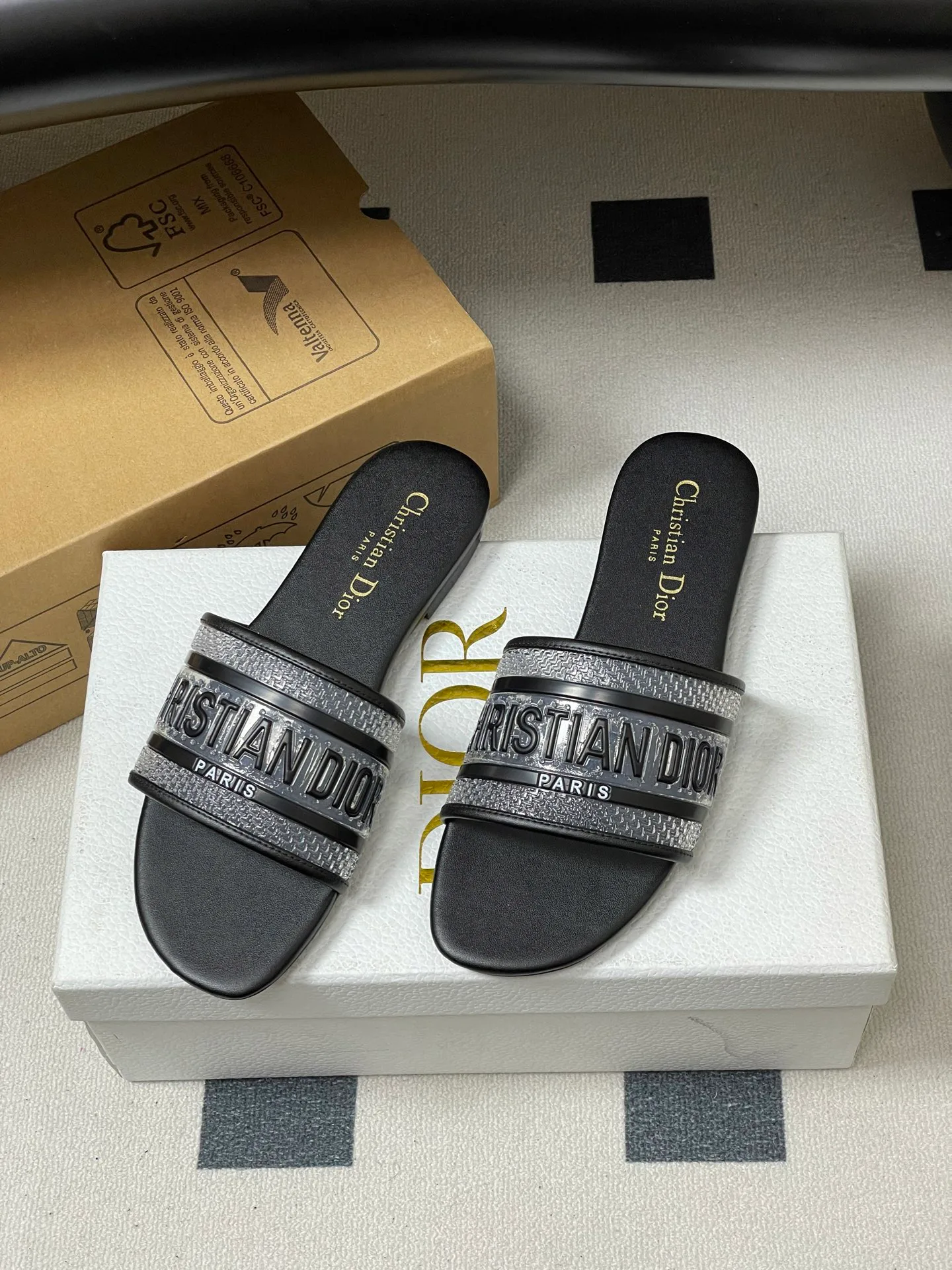 Шлепанцы Женские Christian Dior 1159730