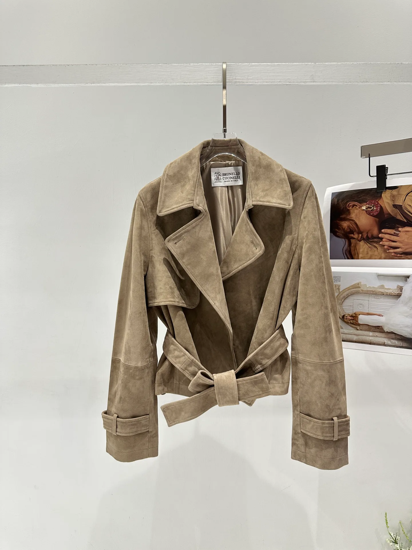 Кожаные Куртки И Дублёнки Женские Brunello Cucinelli 13683068