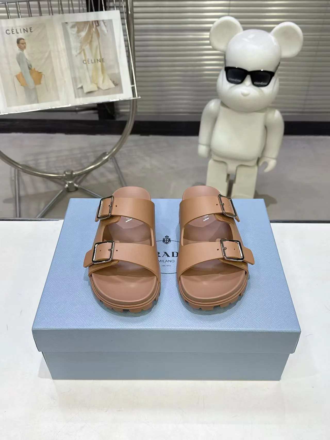 Шлепанцы Женские Prada 10270245