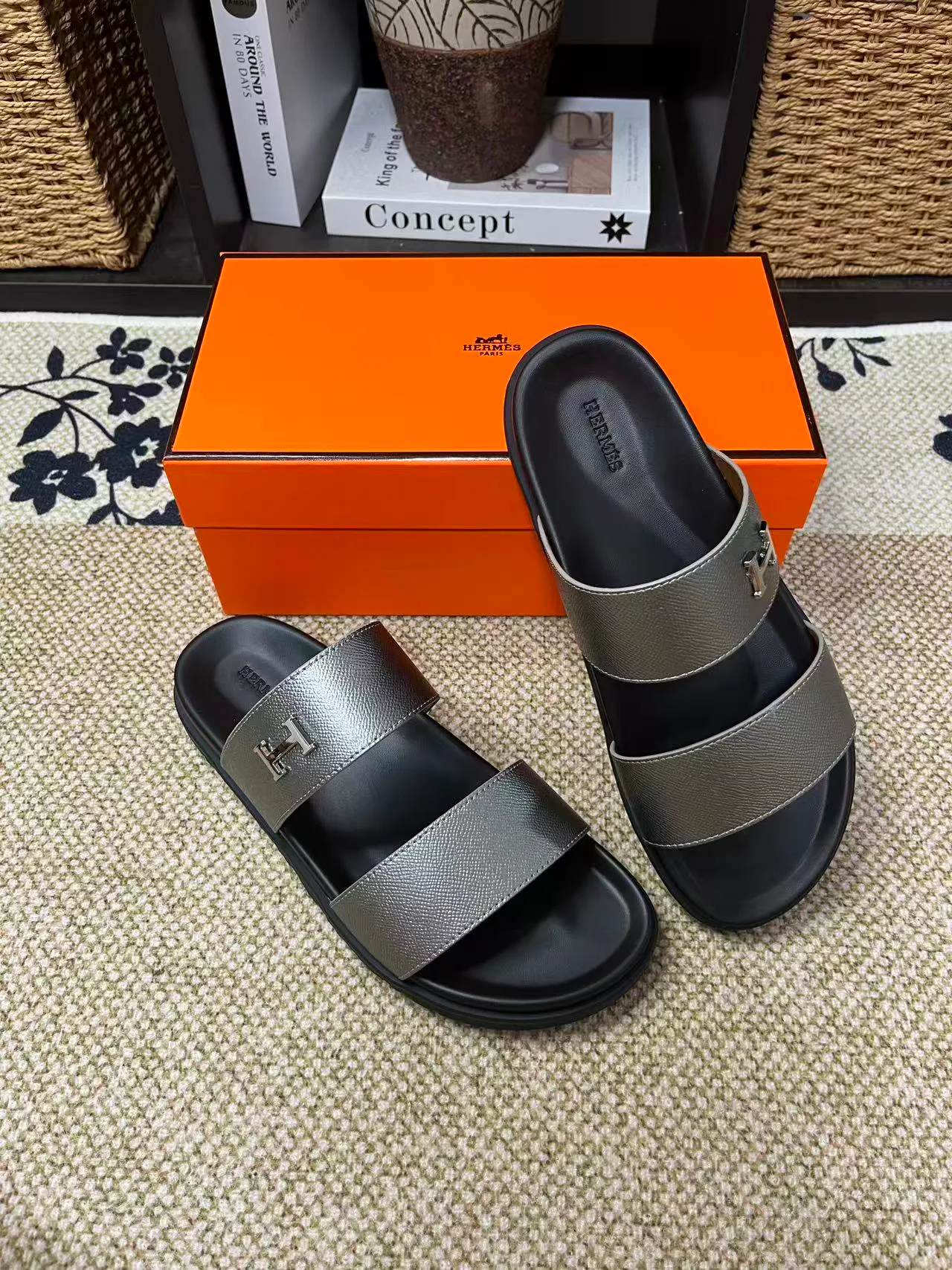 Шлепанцы Женские Hermes 991640