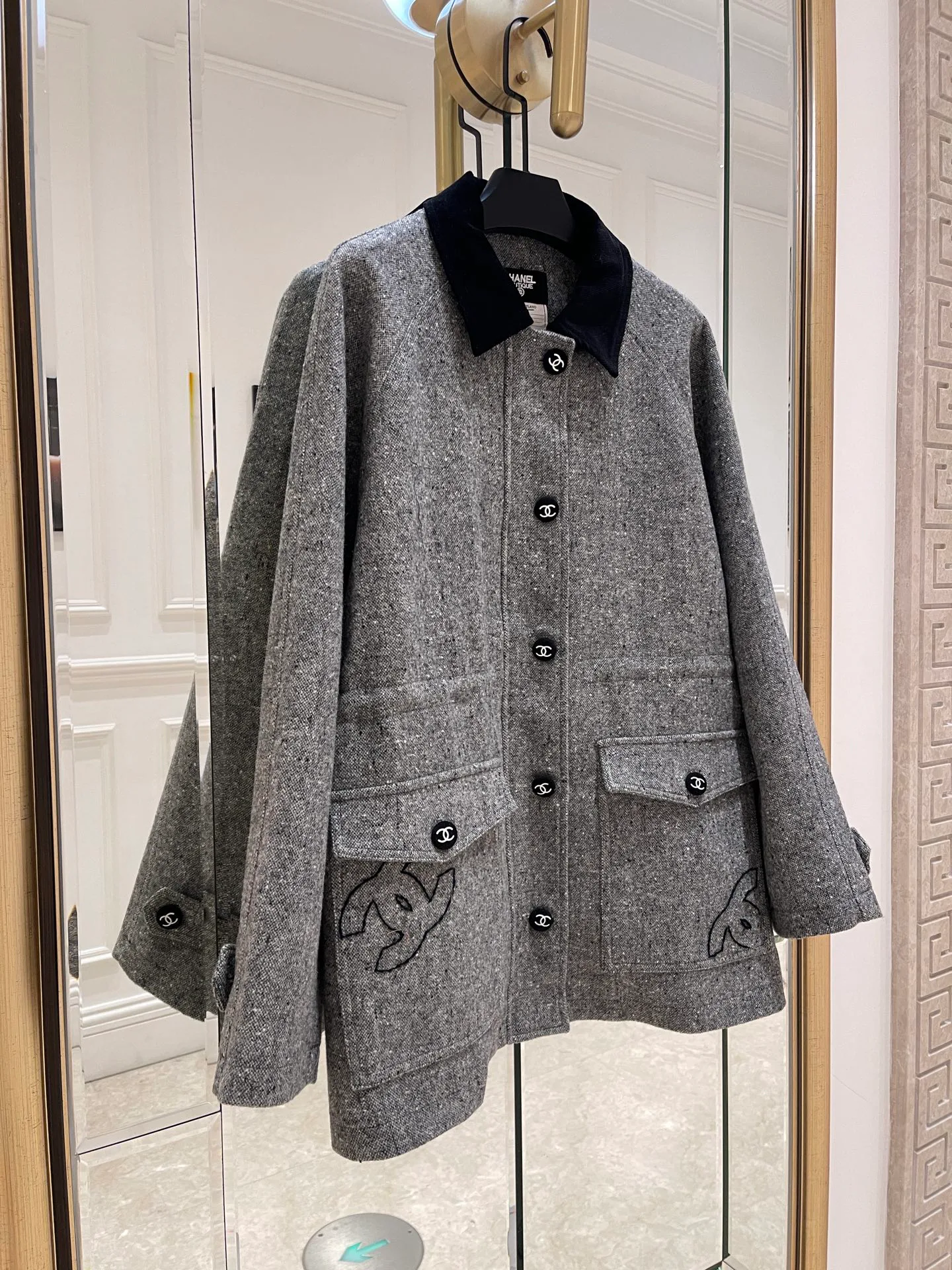 Куртки И Пуховики Женские Chanel 225023