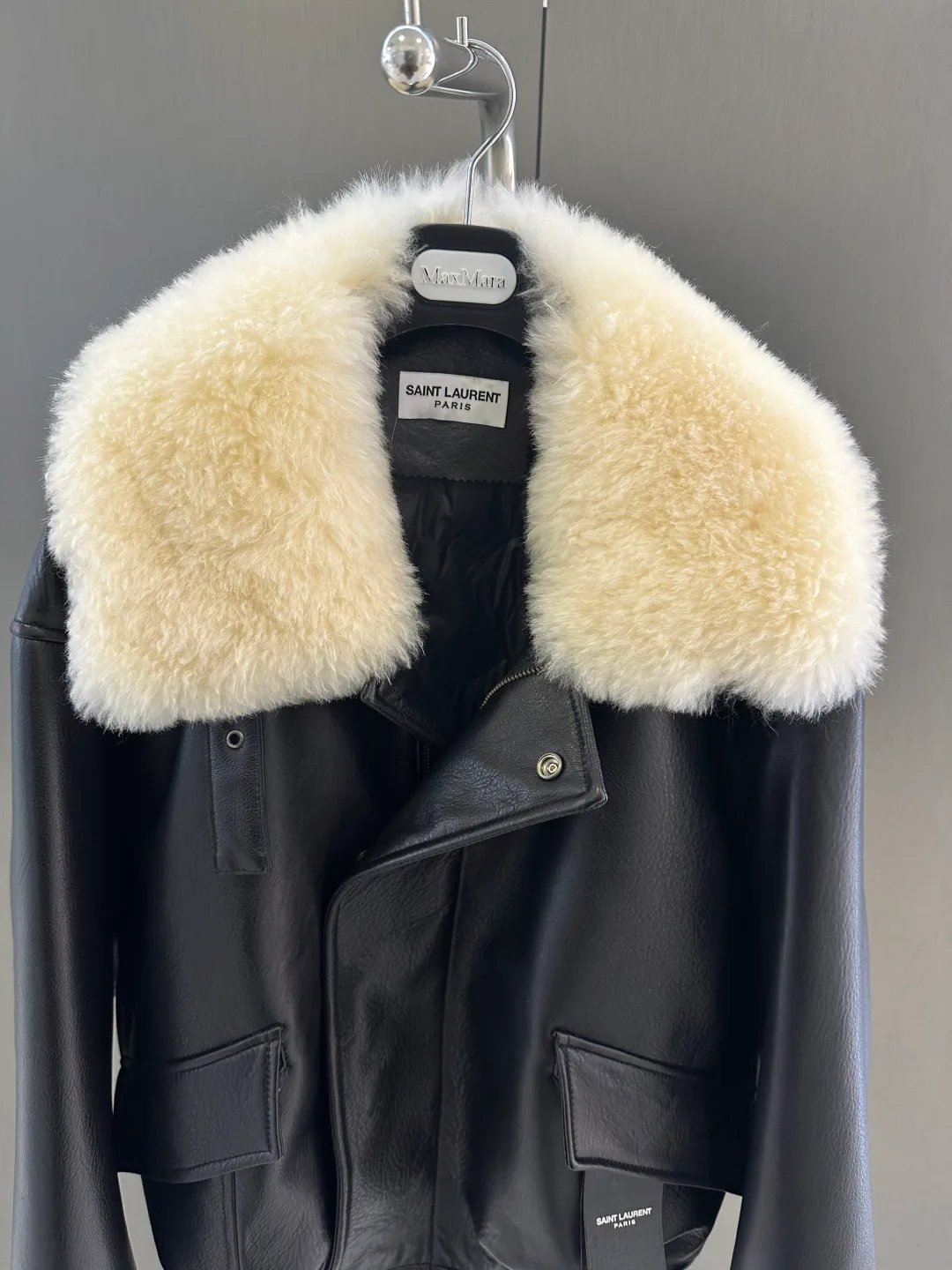 Кожаные Куртки И Дублёнки Мужские Saint Laurent 1322747