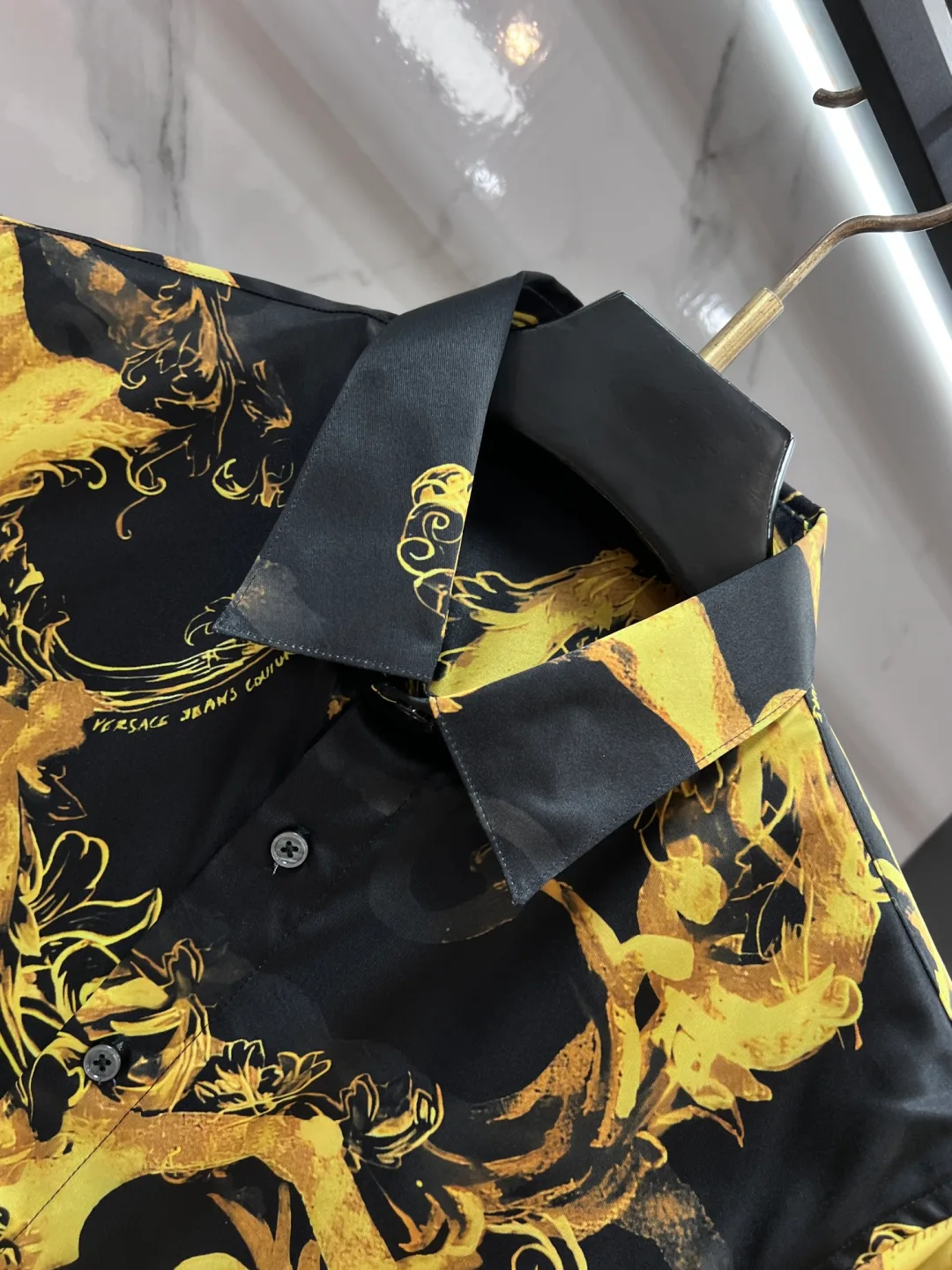 Рубашки Мужские Versace 18706478