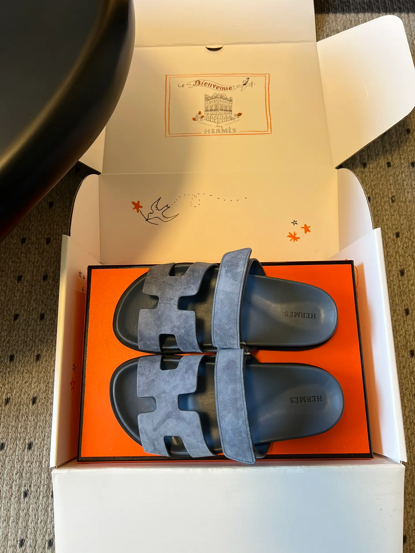 Шлепанцы Женские Hermes 12777615