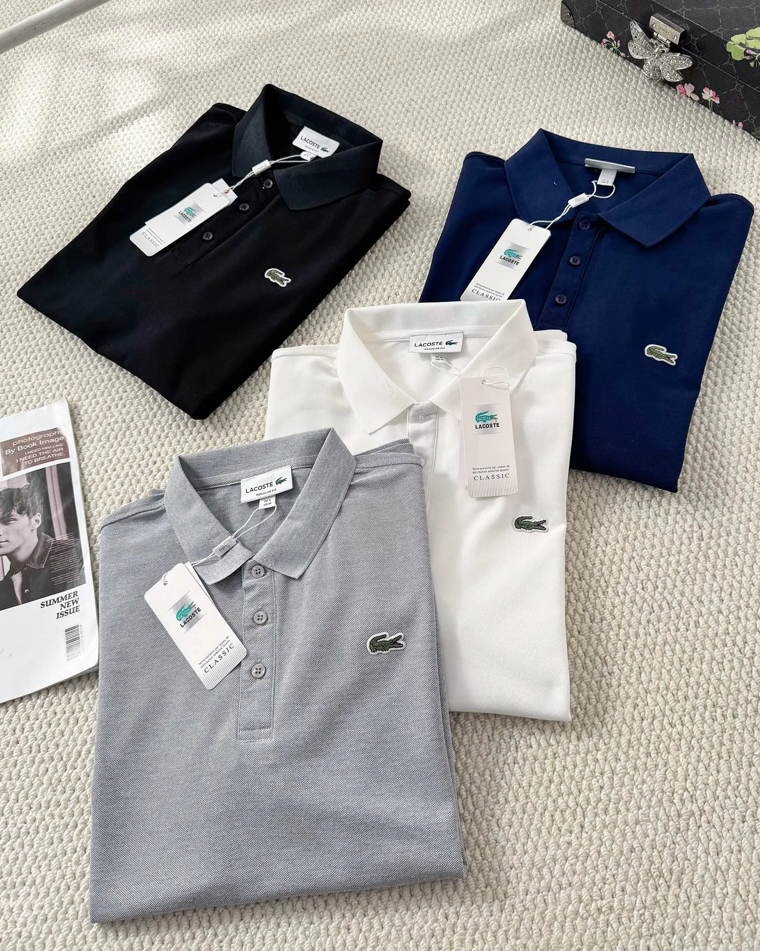 Рубашки Мужские Lacoste 17157698