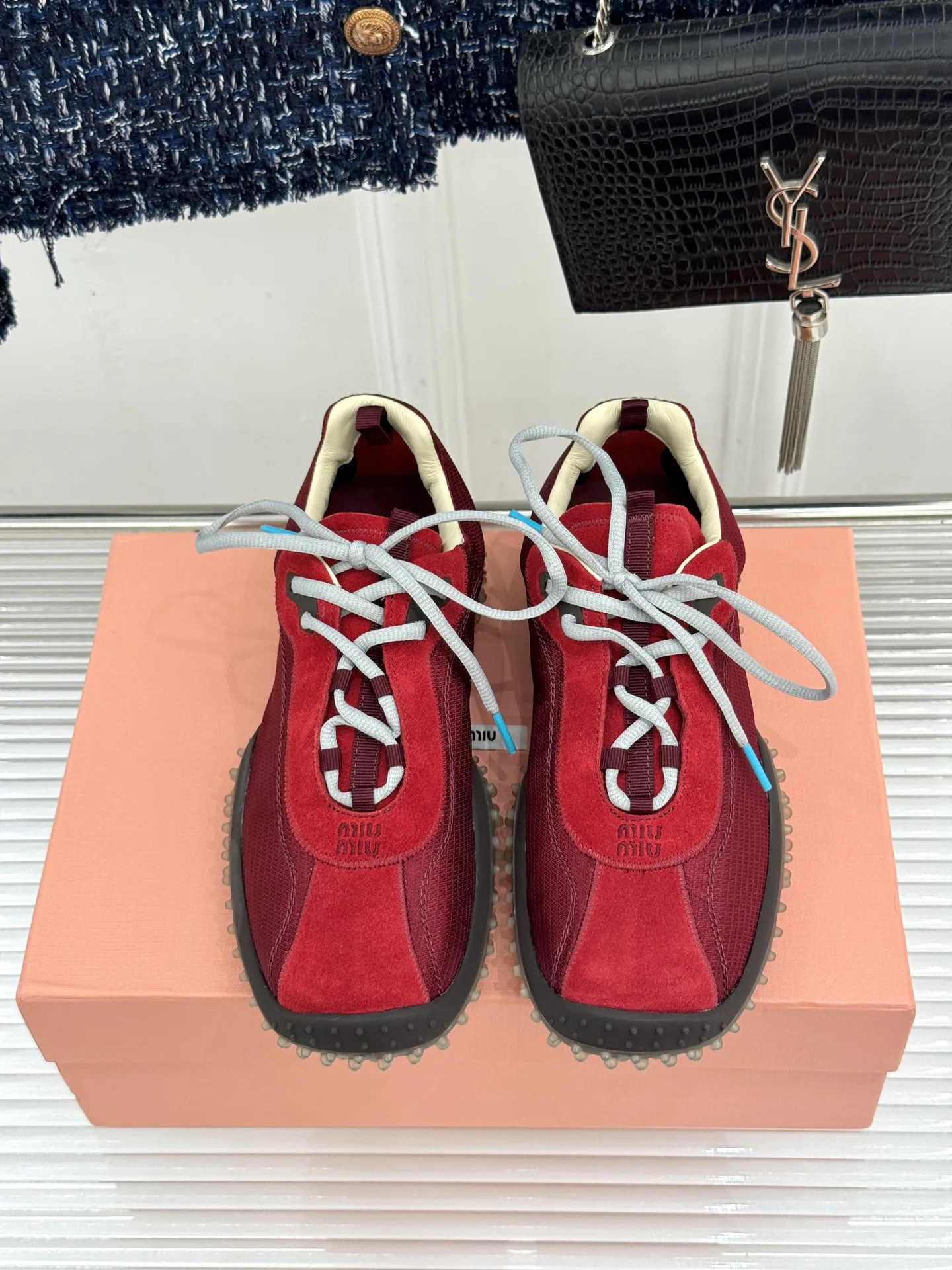 Кроссовки Женские Miu Miu 17597002