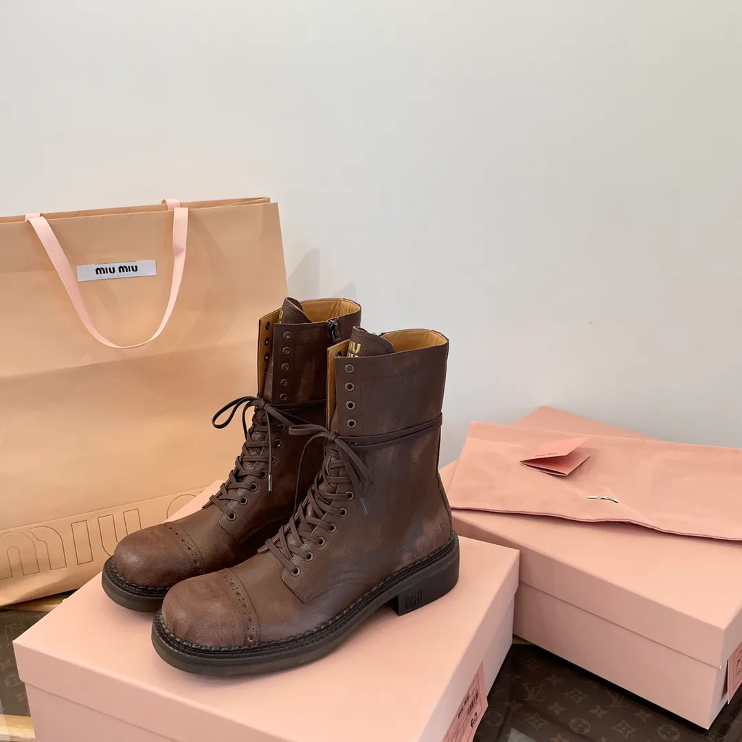Ботинки Женские Miu Miu 18132683