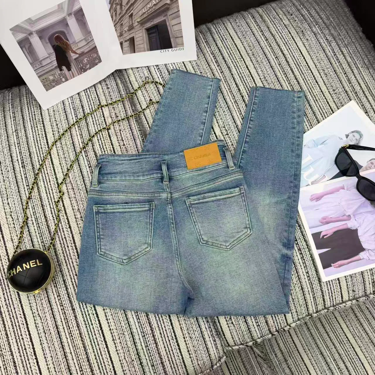 Джинсы Женские Chanel 335074